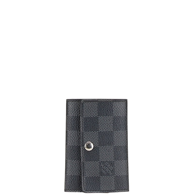 GP0326-26 Louis Vuitton Porte clés (6) damier noir Ginza Paris