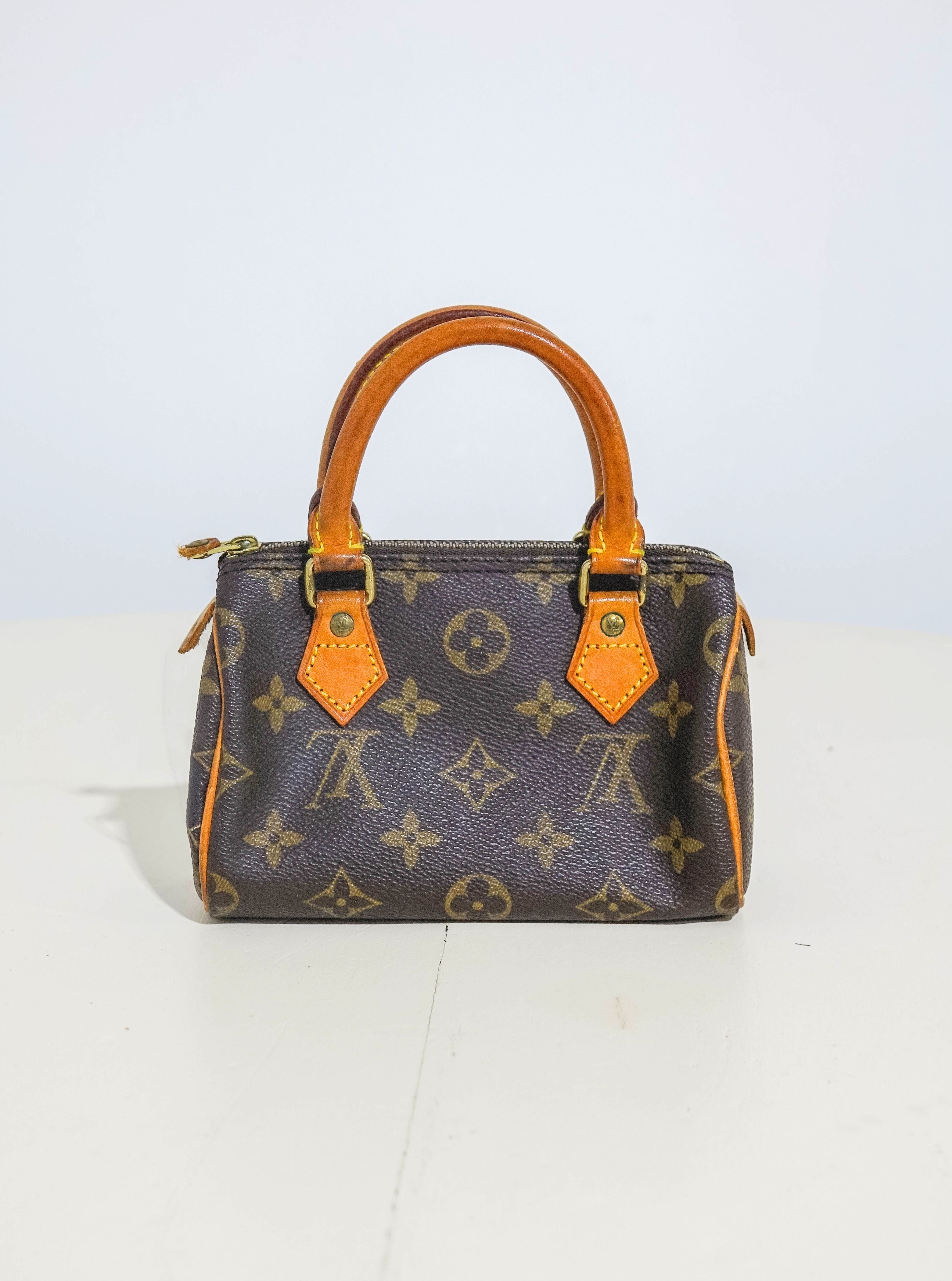 Louis Vuitton Monogram Nano Speedy Hand Bag Lola Collective