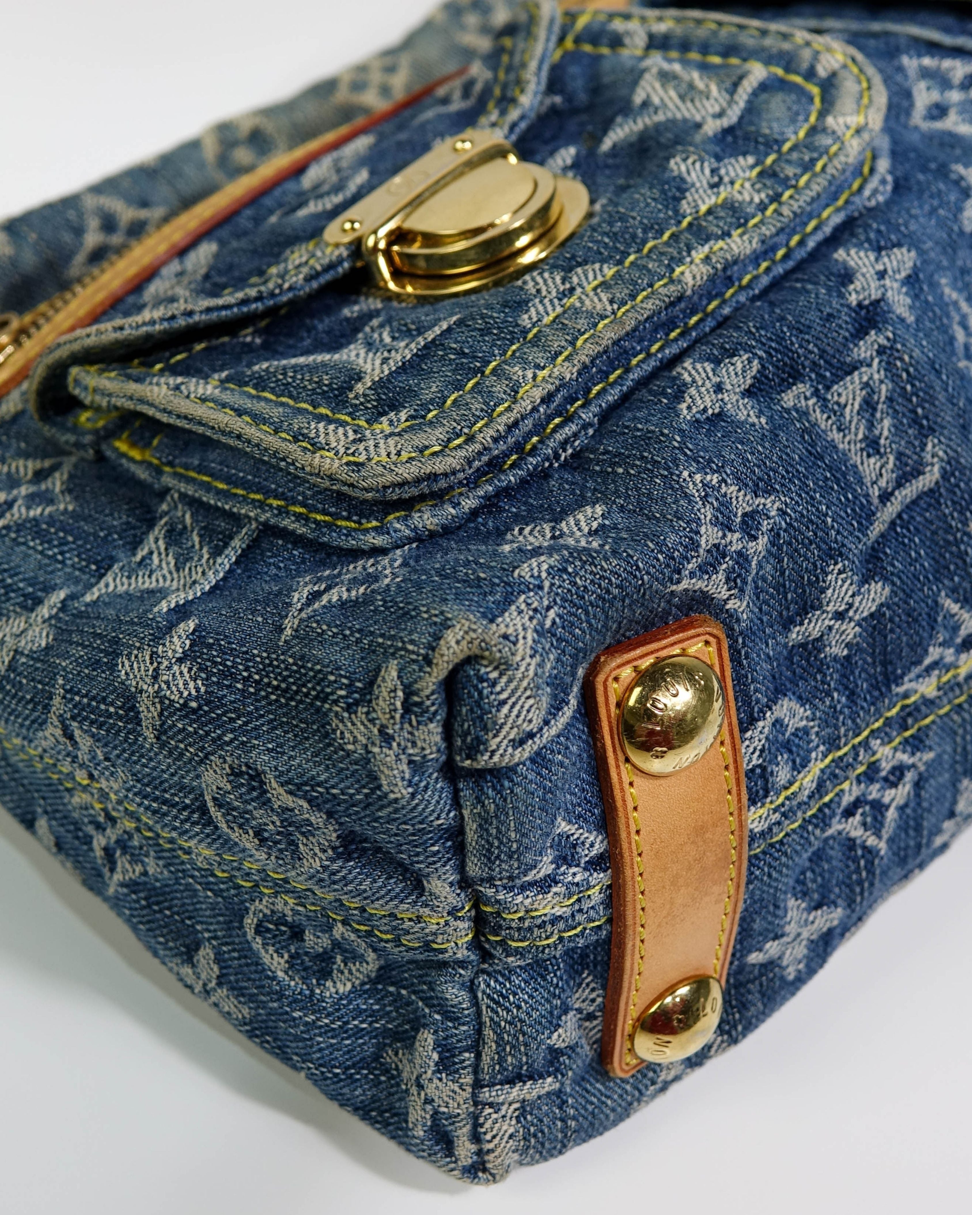Sac Louis Vuitton Baggy Jeans – Bleu Lola Collective