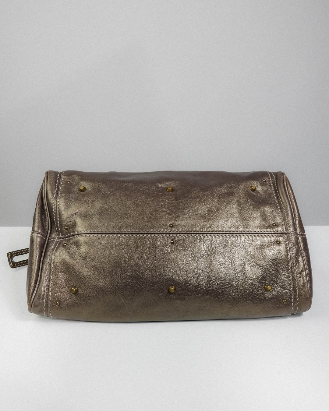 Sac Paddington Large Marron & Doré – Chloé Lola Collective