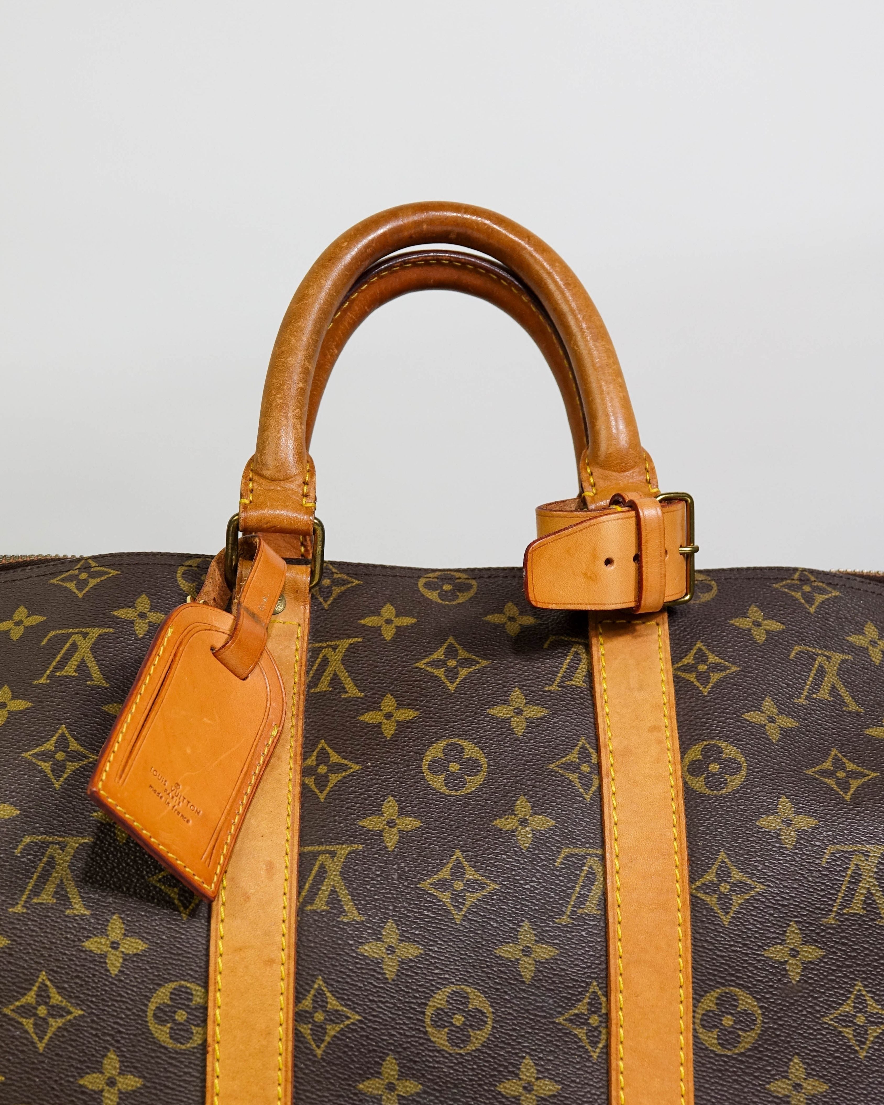 Sac de voyage keepall 45 Louis Vuitton en toile Monogram Lola Collective