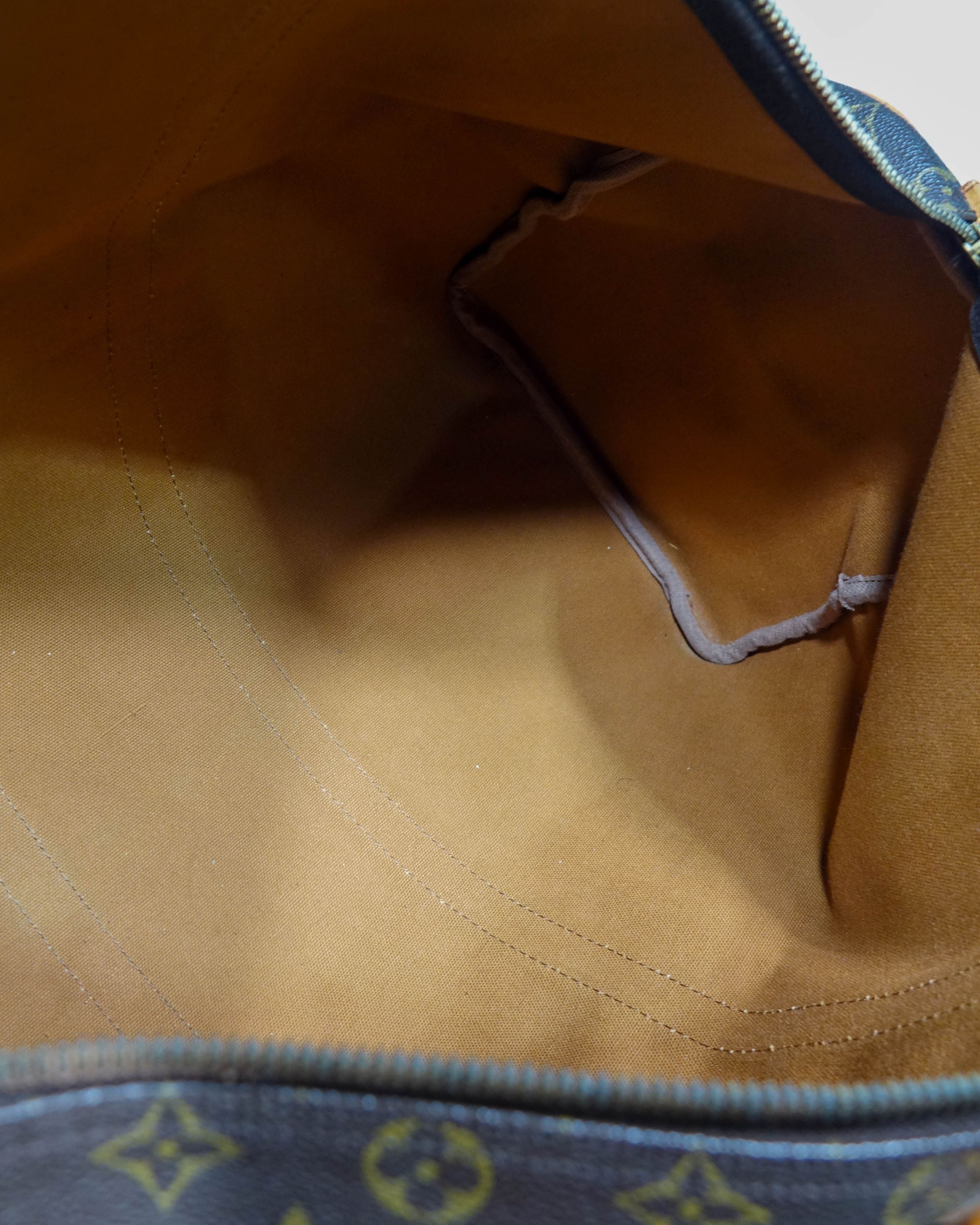 Sac de voyage keepall 45 Louis Vuitton en toile Monogram Lola Collective