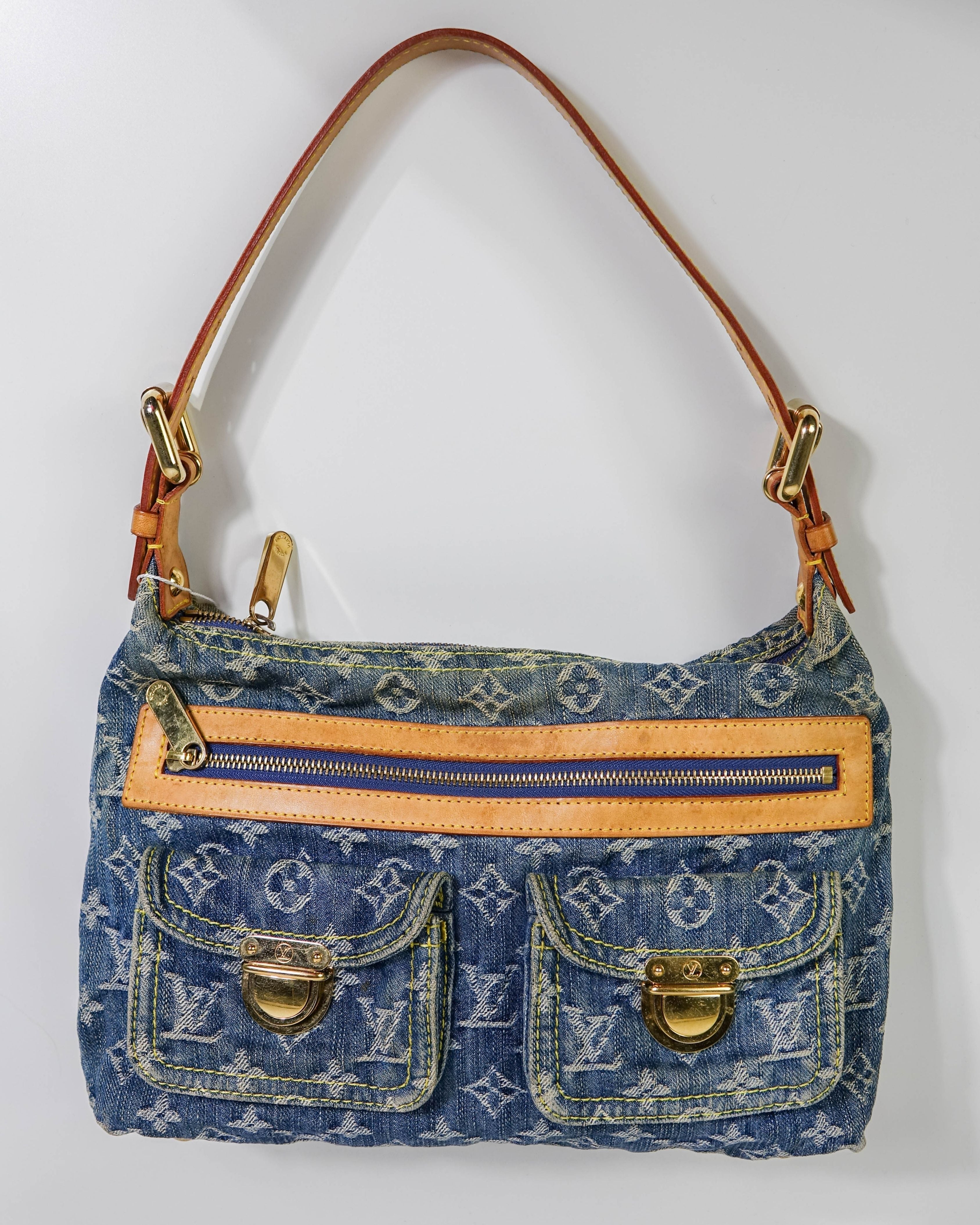 Sac Louis Vuitton Baggy Jeans – Bleu Lola Collective