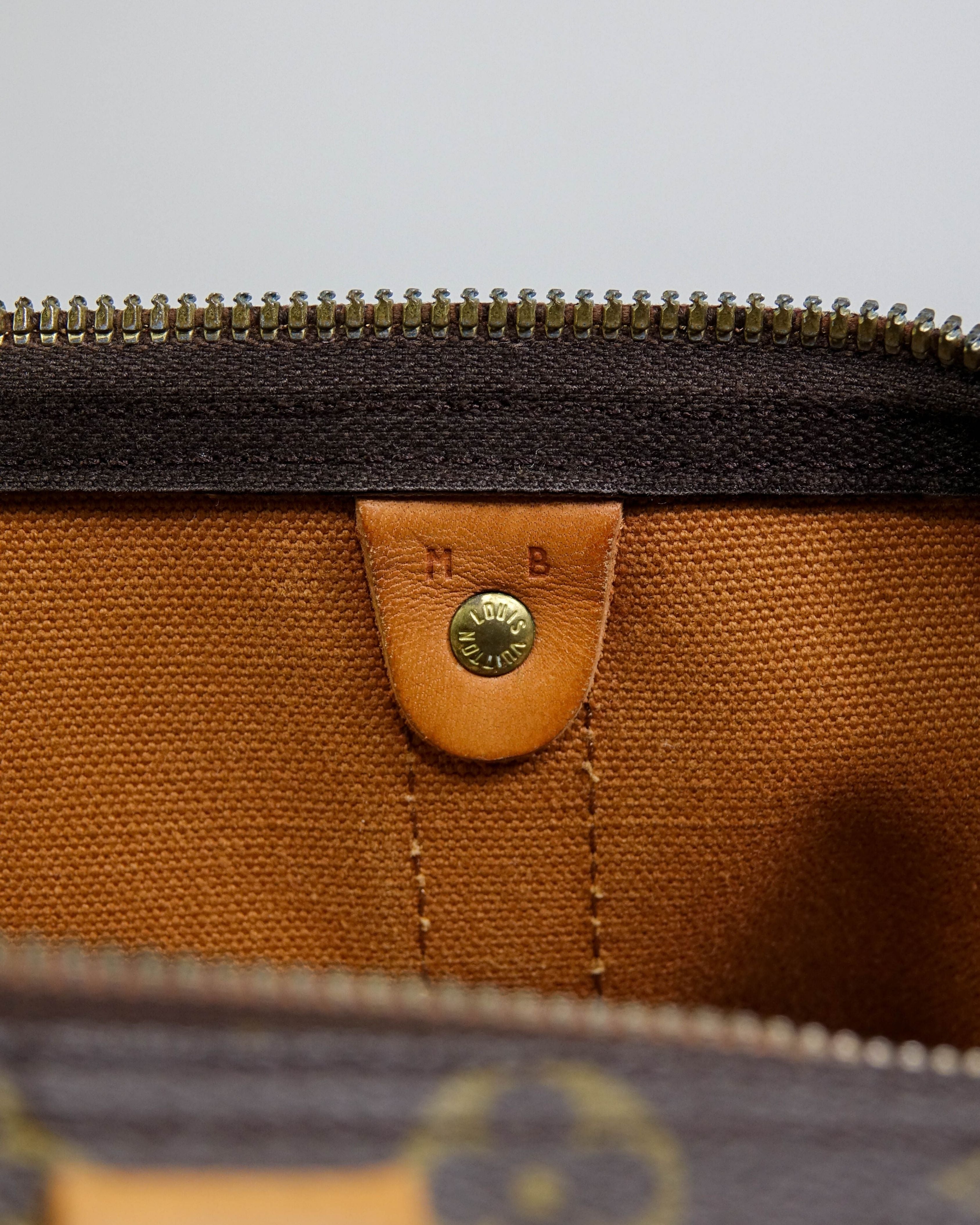 Sac de voyage keepall 45 Louis Vuitton en toile Monogram Lola Collective