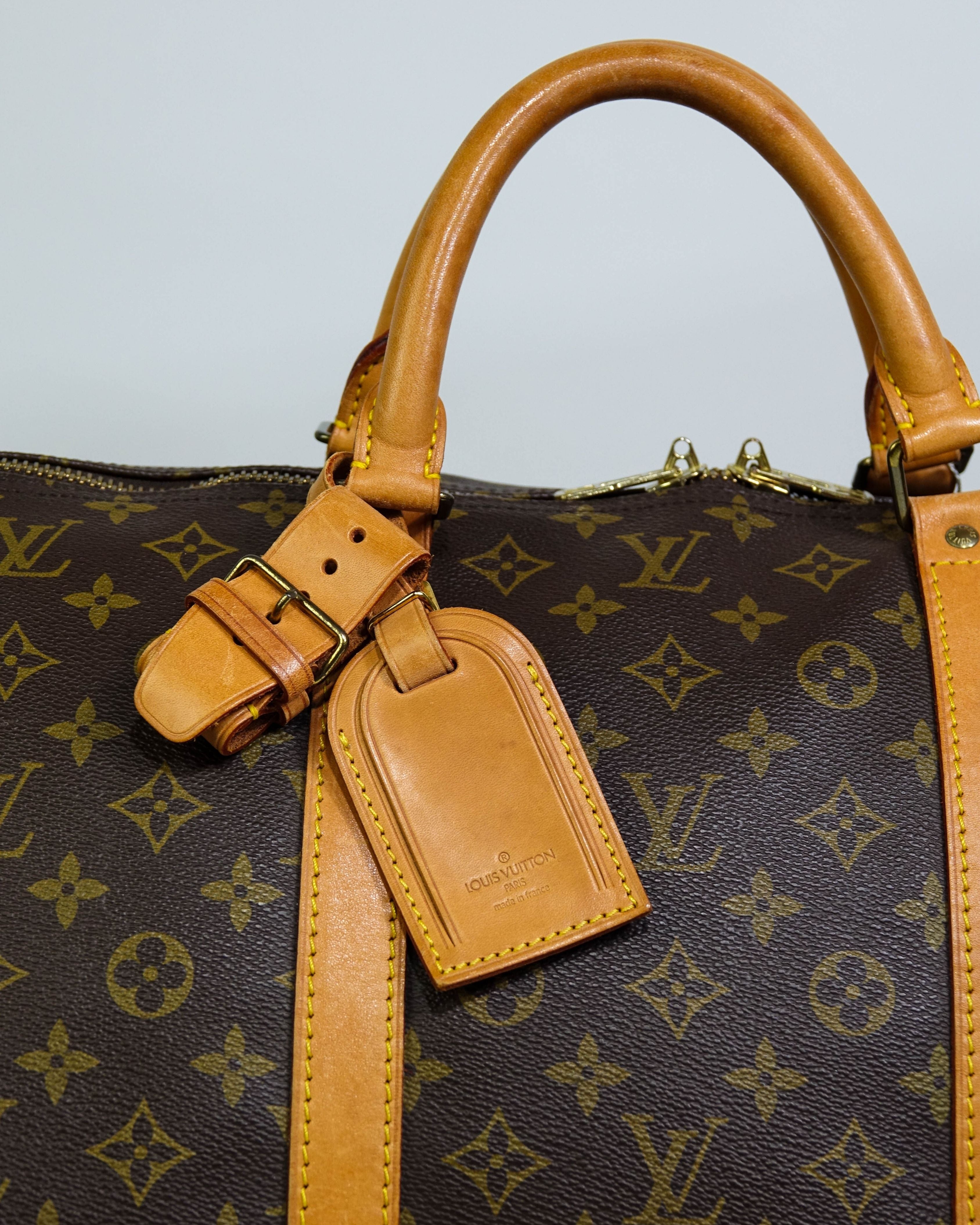 Sac de voyage Keepall 60 Louis Vuitton en toile Monogram Lola Collective