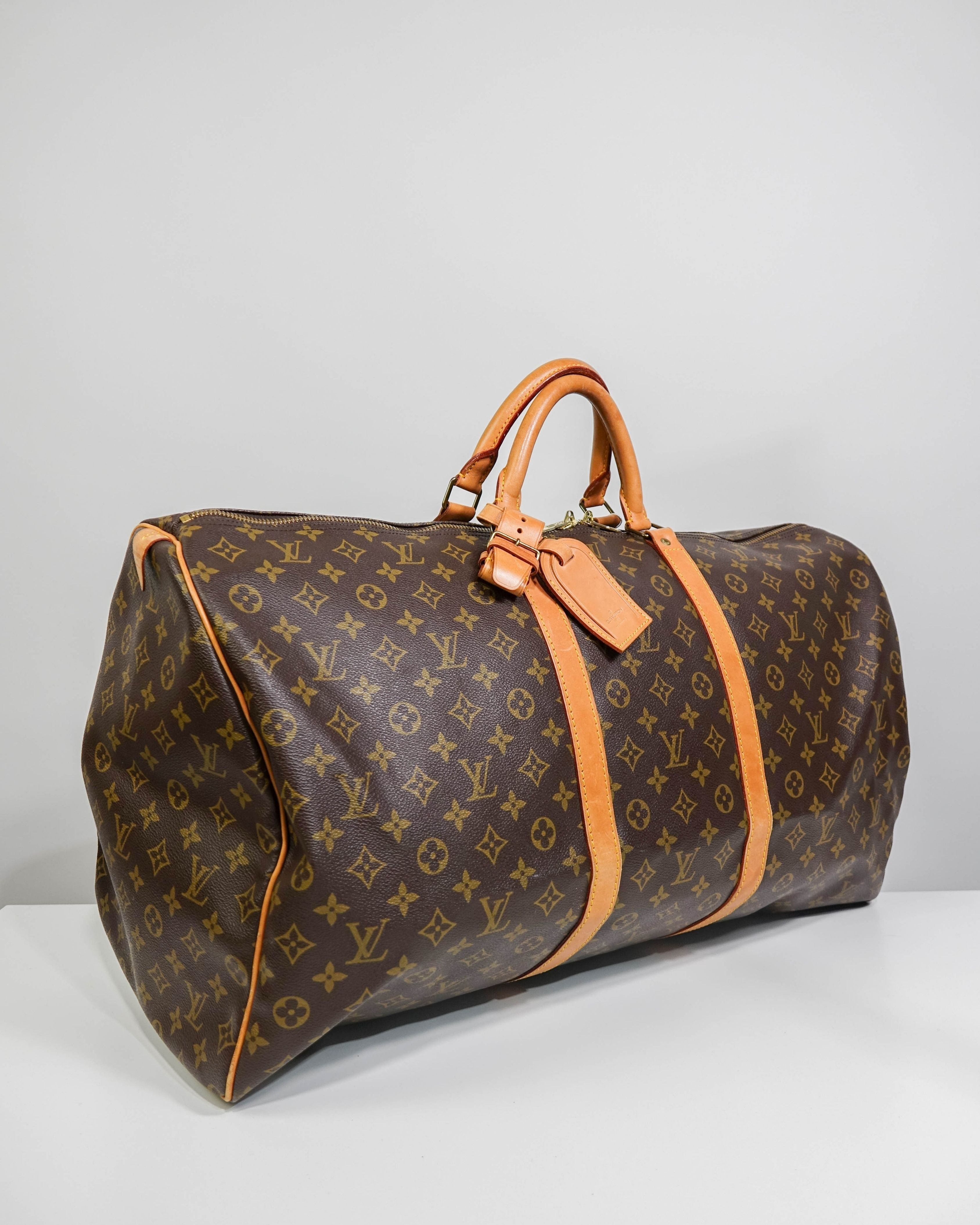 Sac de voyage Keepall 60 Louis Vuitton en toile Monogram Lola Collective