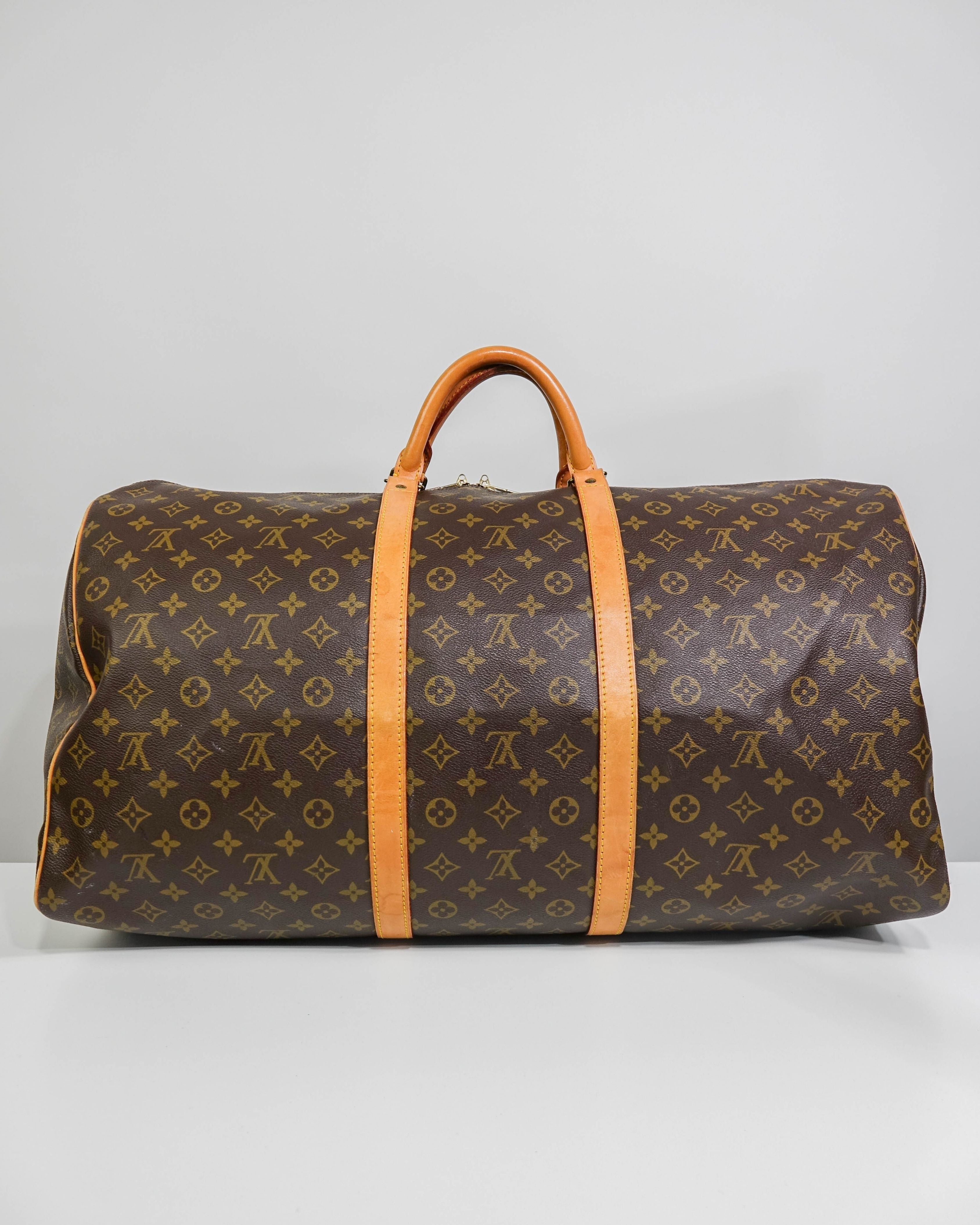 Sac de voyage Keepall 60 Louis Vuitton en toile Monogram Lola Collective