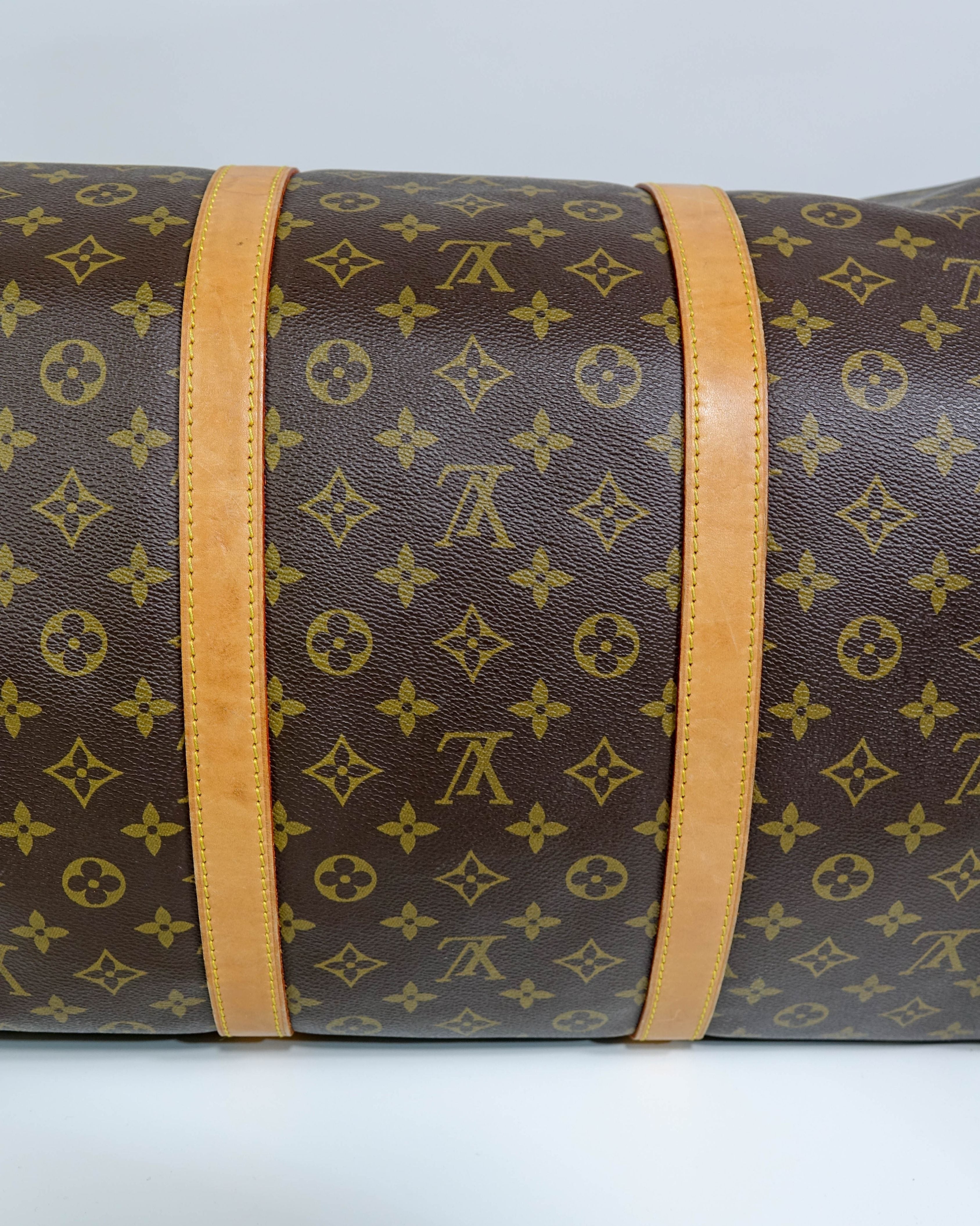Sac de voyage Keepall 60 Louis Vuitton en toile Monogram Lola Collective