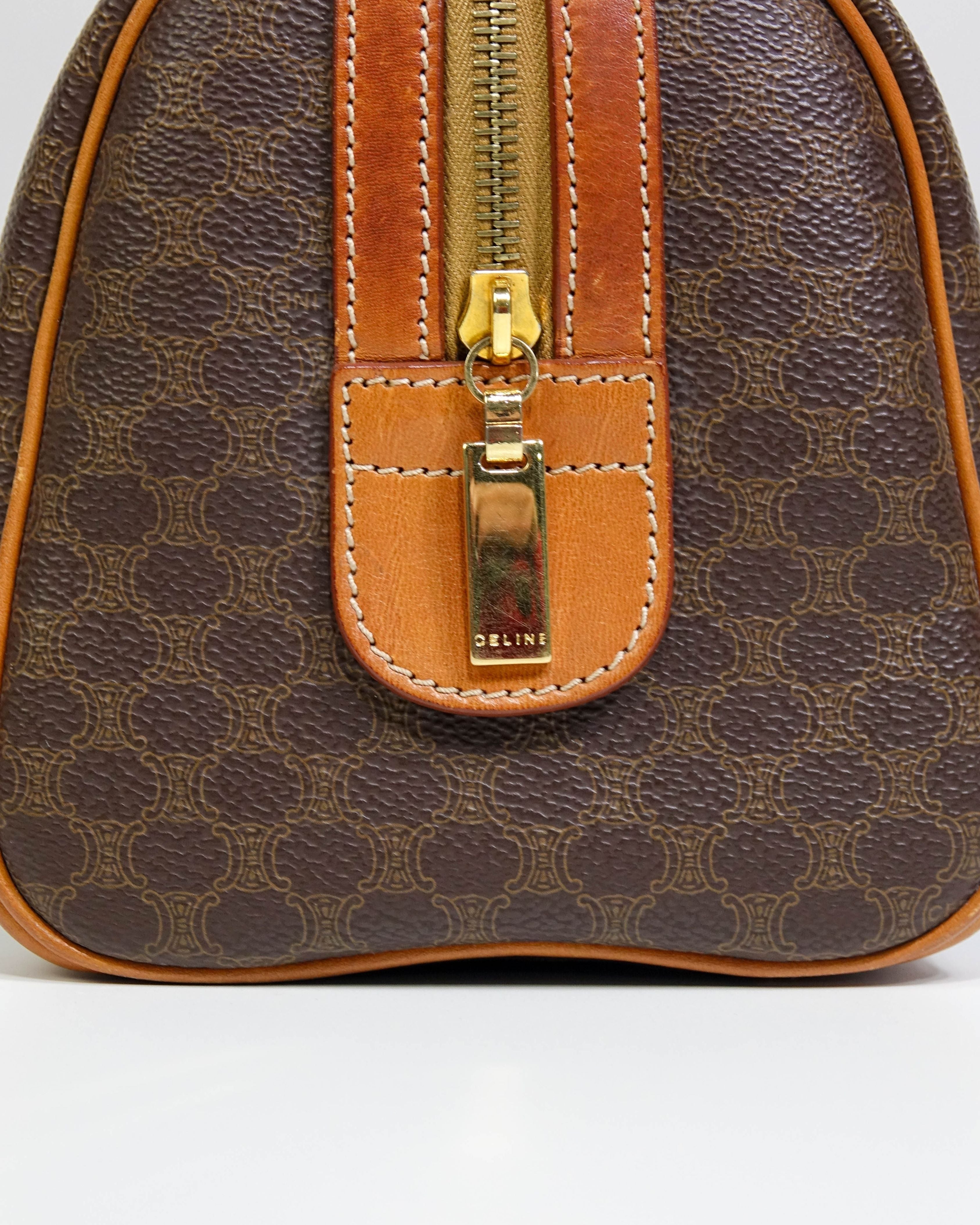 Sac Boston Céline en toile macadam Lola Collective