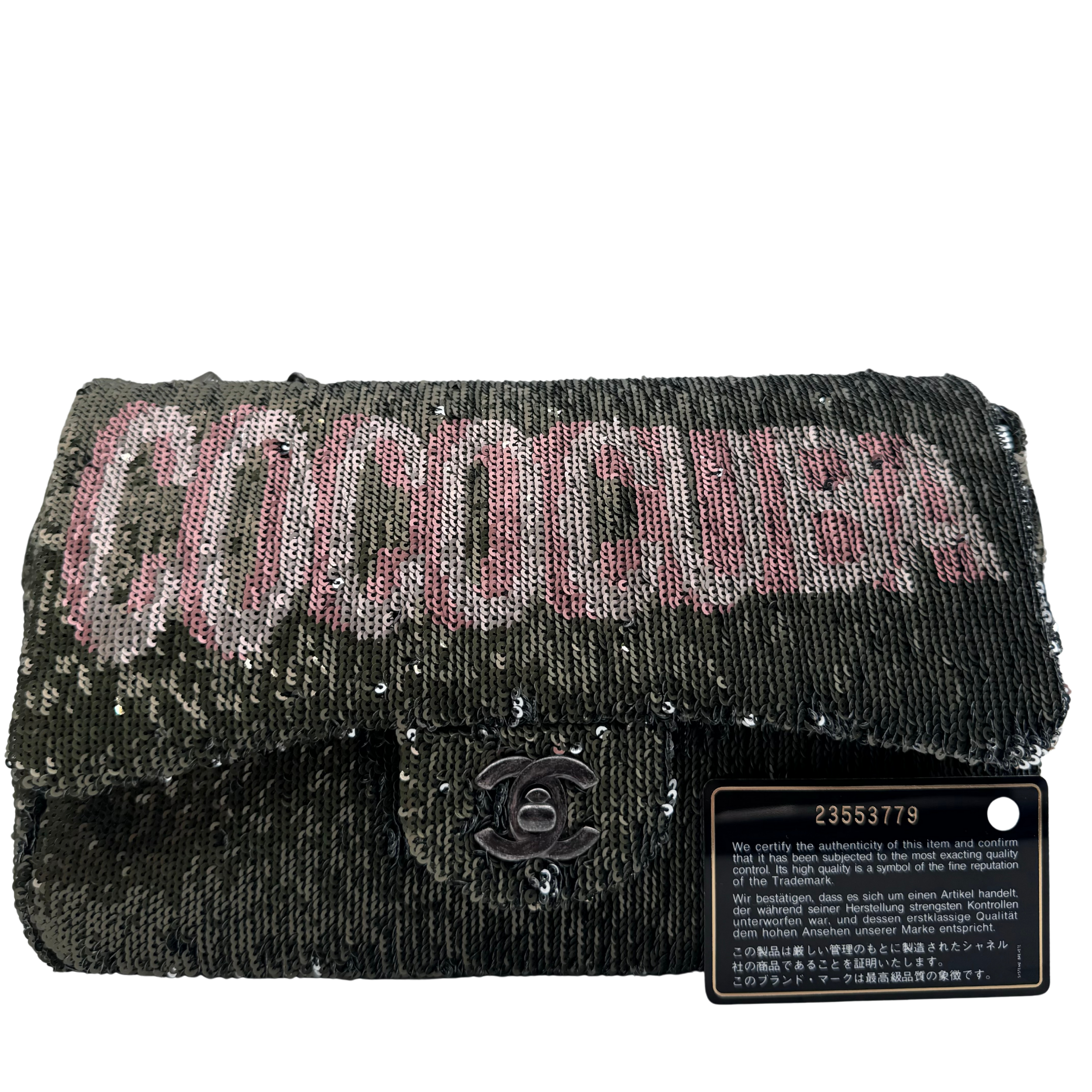 CLASSIC TIMELESS SEQUIN COCO CUBA MEDIUM SINGLE FLAP - CHANEL Lola Collective