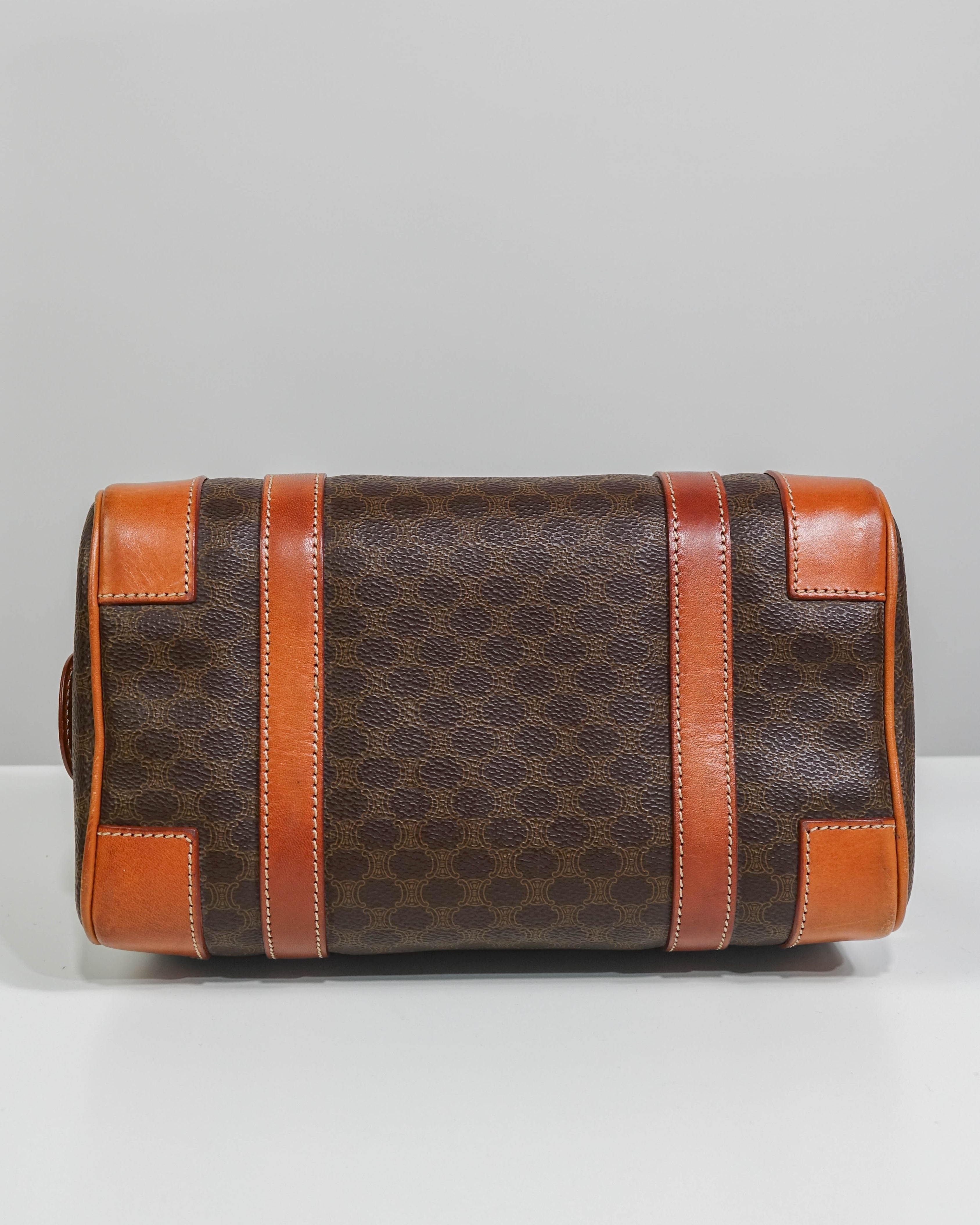 Sac Boston Céline en toile macadam Lola Collective