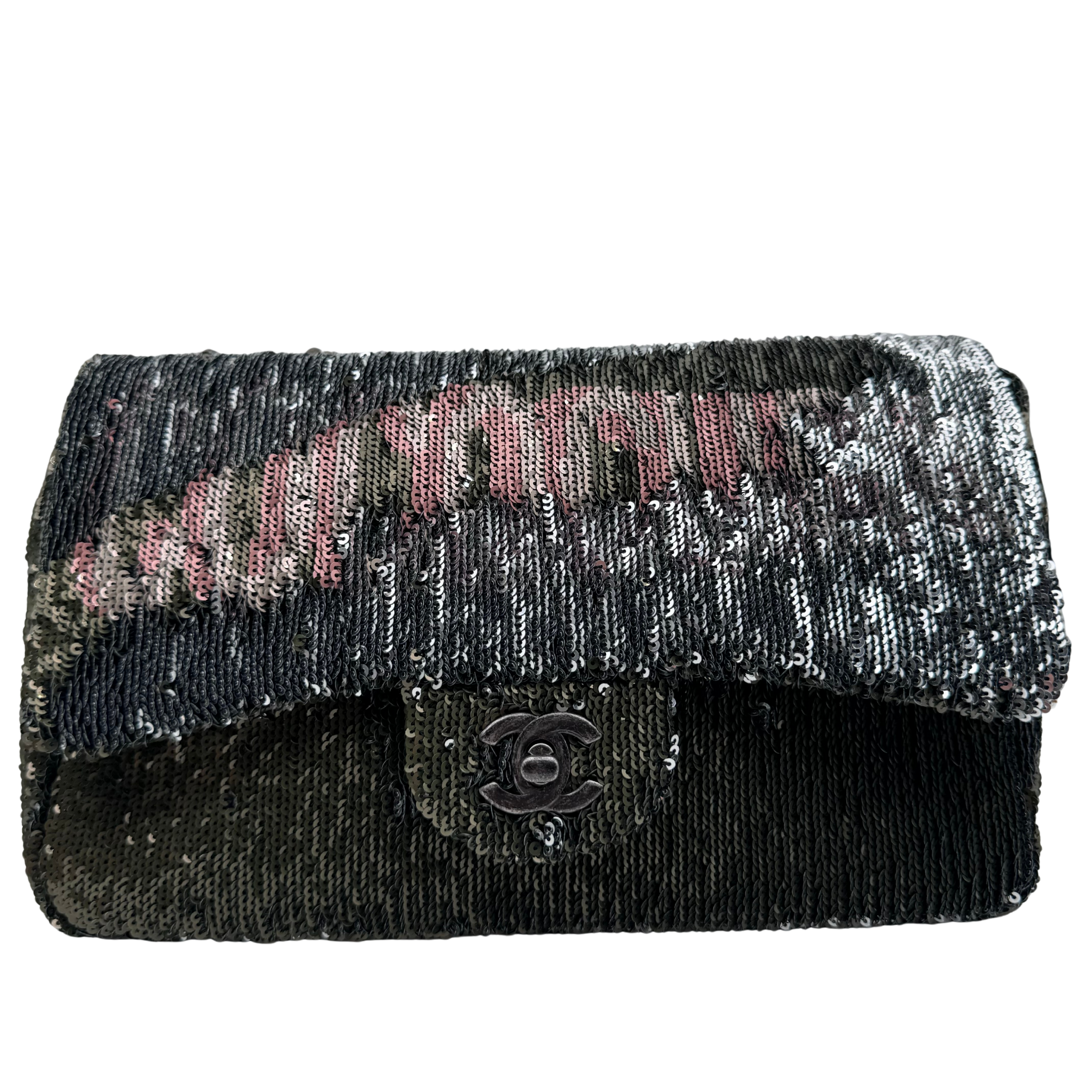 CLASSIC TIMELESS SEQUIN COCO CUBA MEDIUM SINGLE FLAP - CHANEL Lola Collective