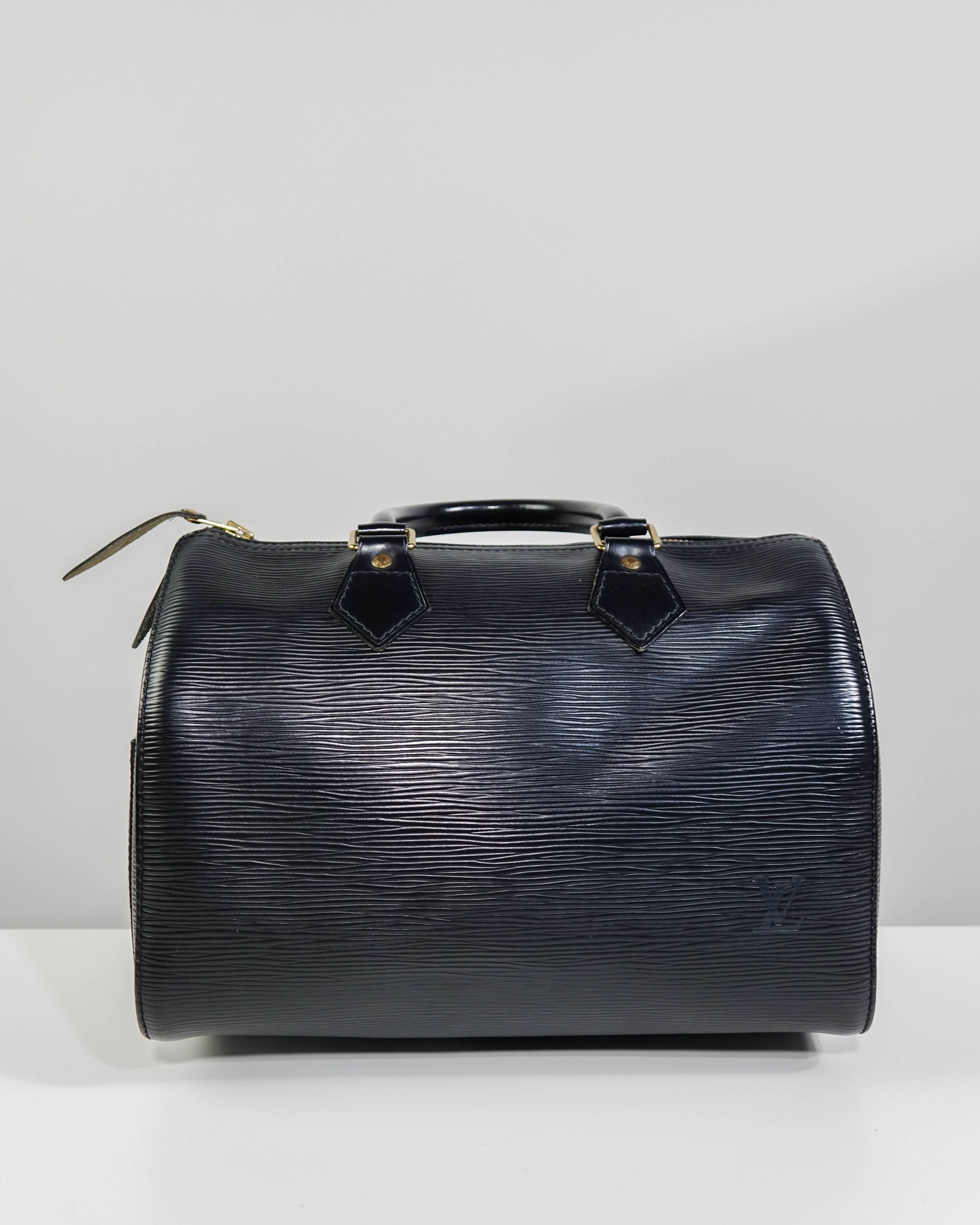 Sac Speedy 25 LOUIS Louis Vuitton Épi - Noir Lola Collective