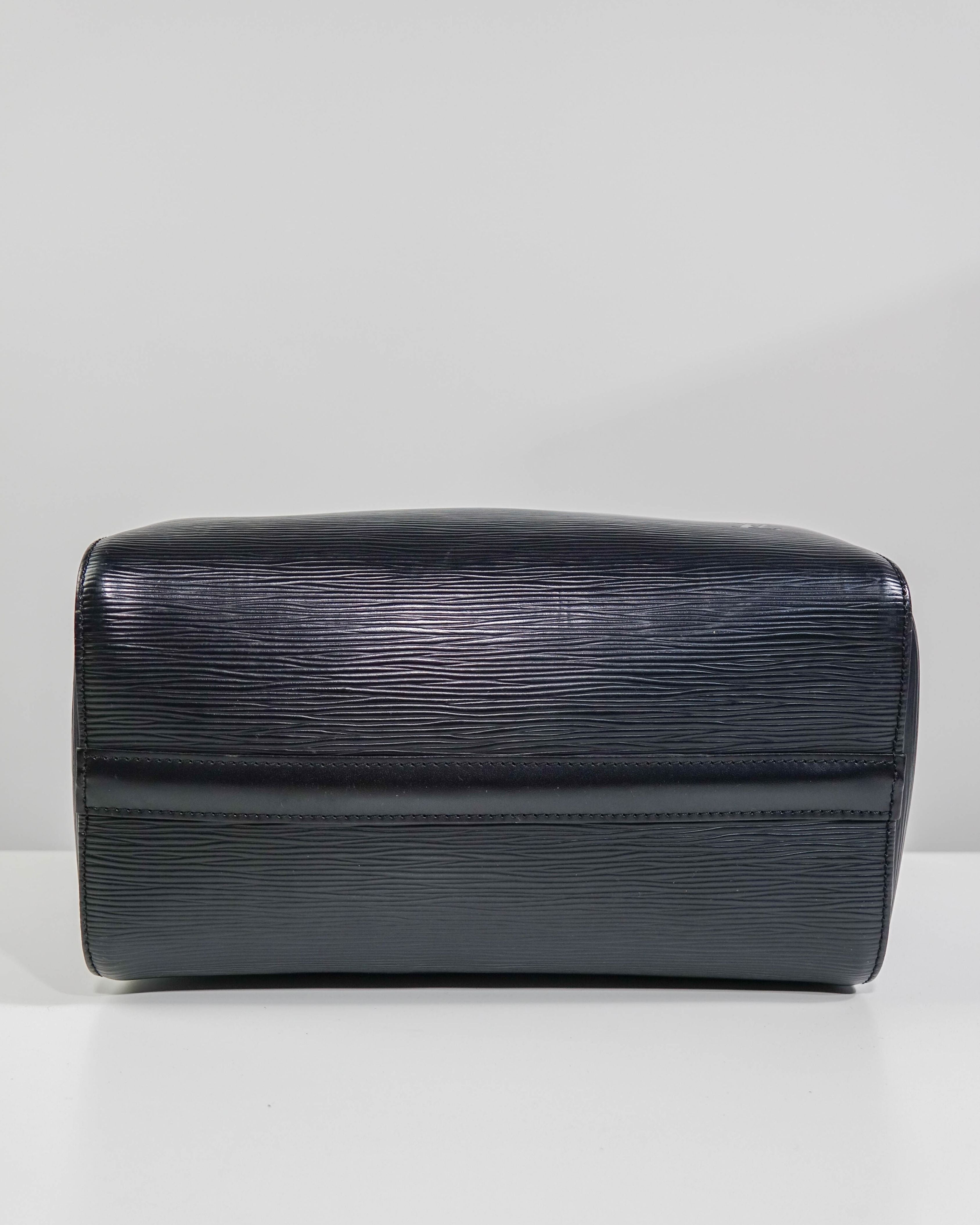 Sac Speedy 25 LOUIS Louis Vuitton Épi - Noir Lola Collective