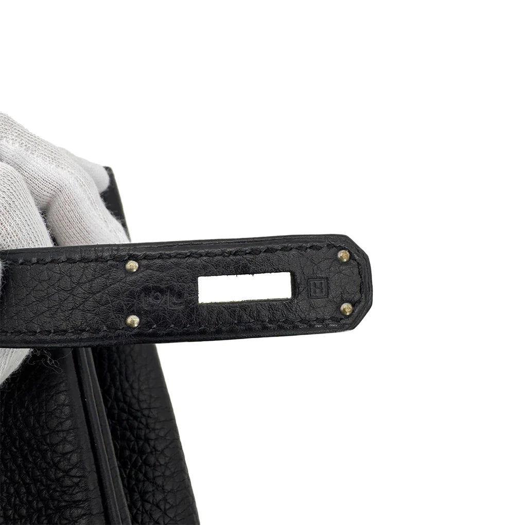 HERMES BIRKIN 35 BLUE INDIGO TAURILLON CLEMENCE Lola Collective