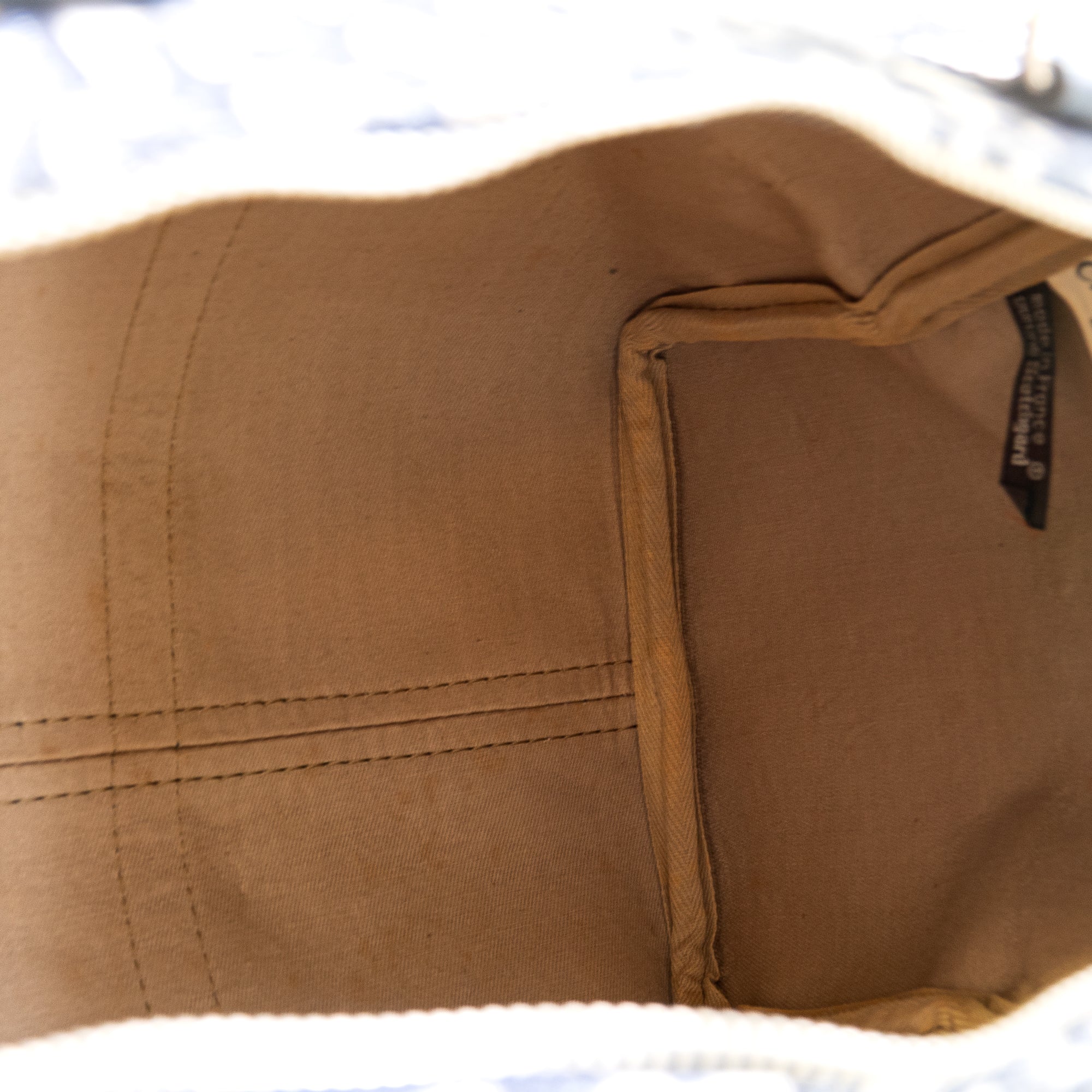 Dior Boston 40 toile Trotter navy et cuir Lola Collective