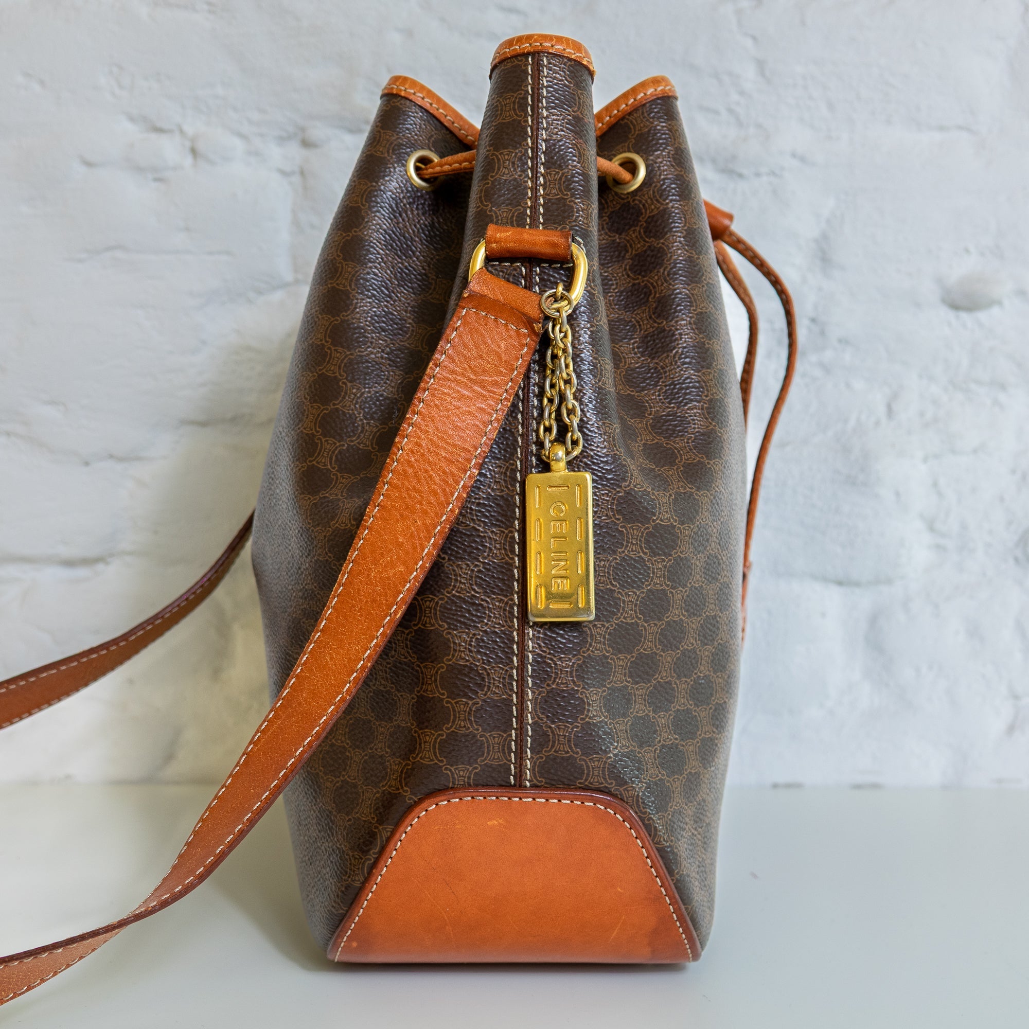 Céline Sceau bucket Macadam Lola Collective