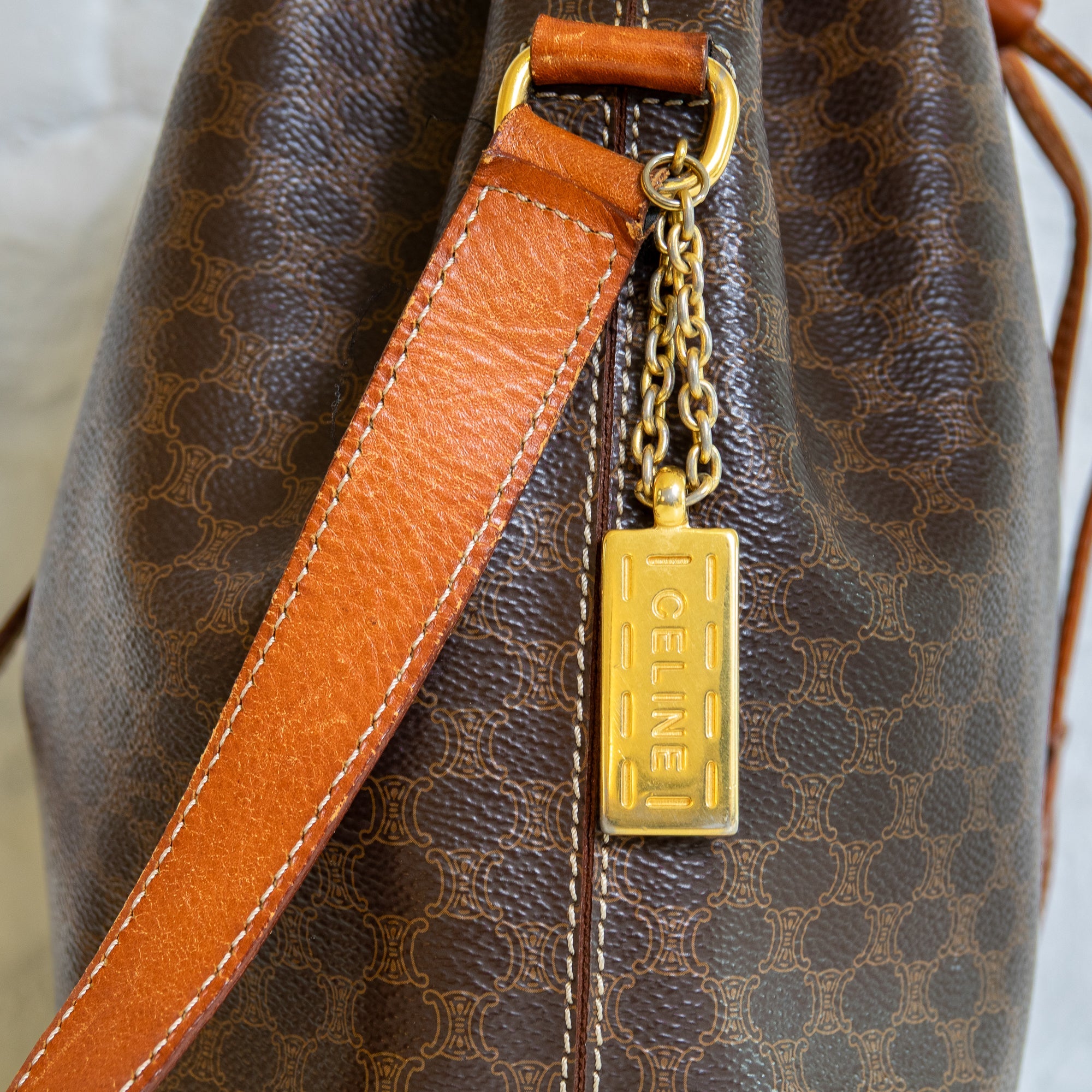 Céline Sceau bucket Macadam Lola Collective