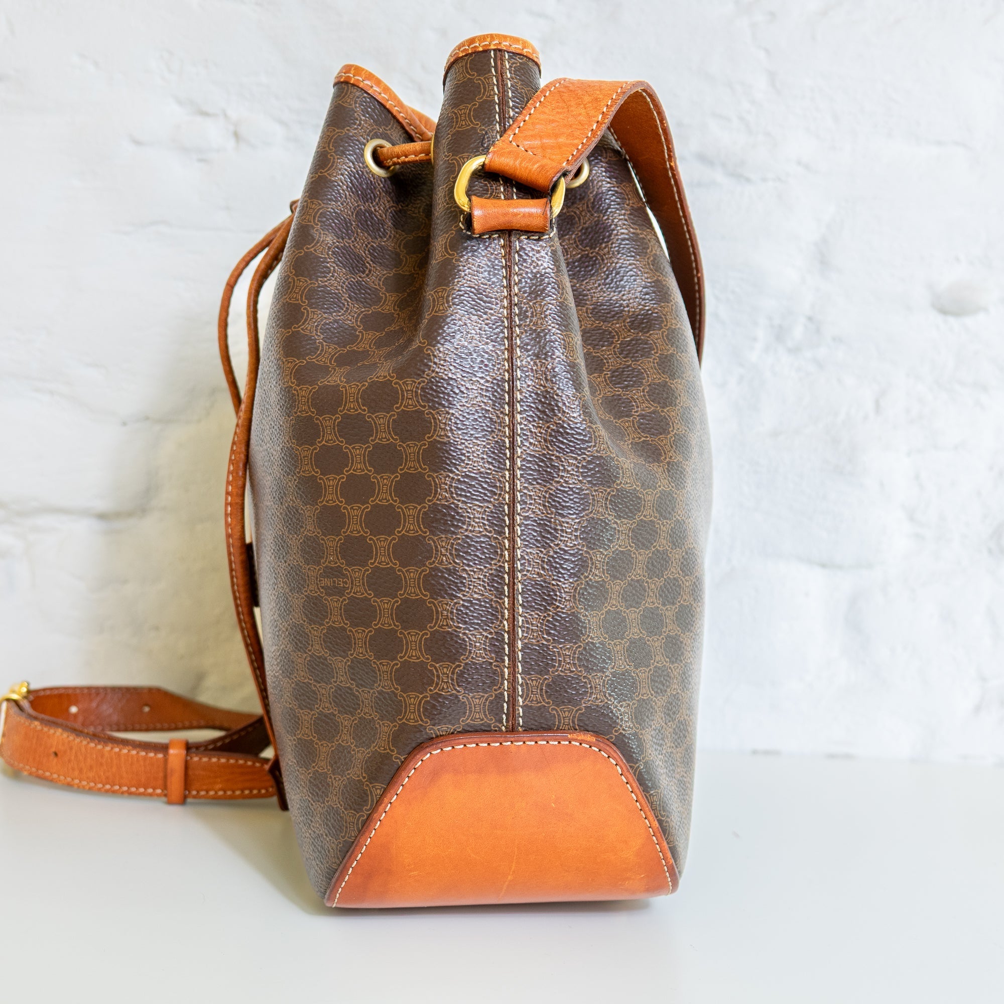 Céline Sceau bucket Macadam Lola Collective