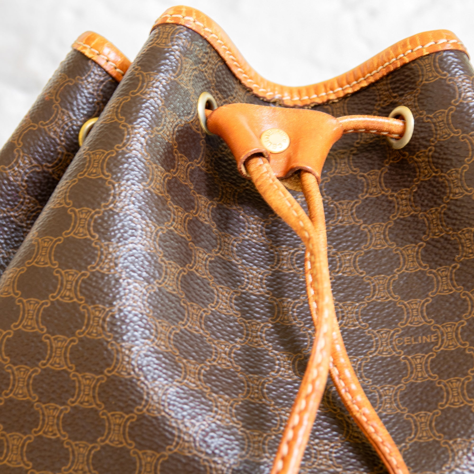 Céline Sceau bucket Macadam Lola Collective