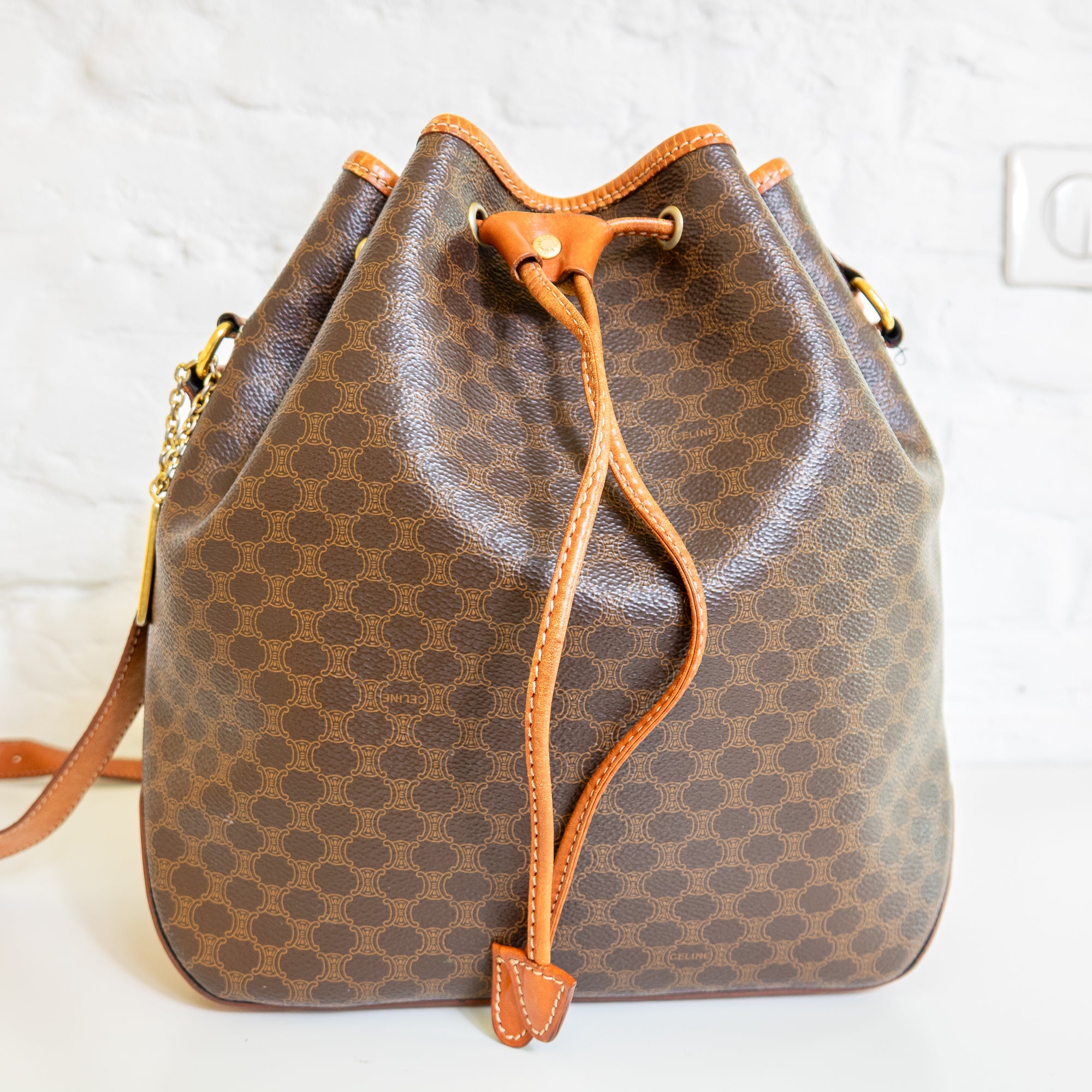 Céline Sceau bucket Macadam Lola Collective