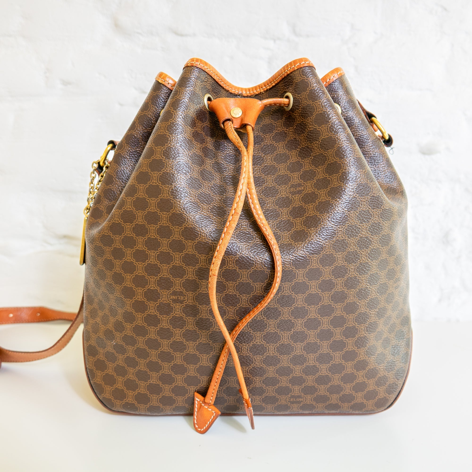 Céline Sceau bucket Macadam Lola Collective
