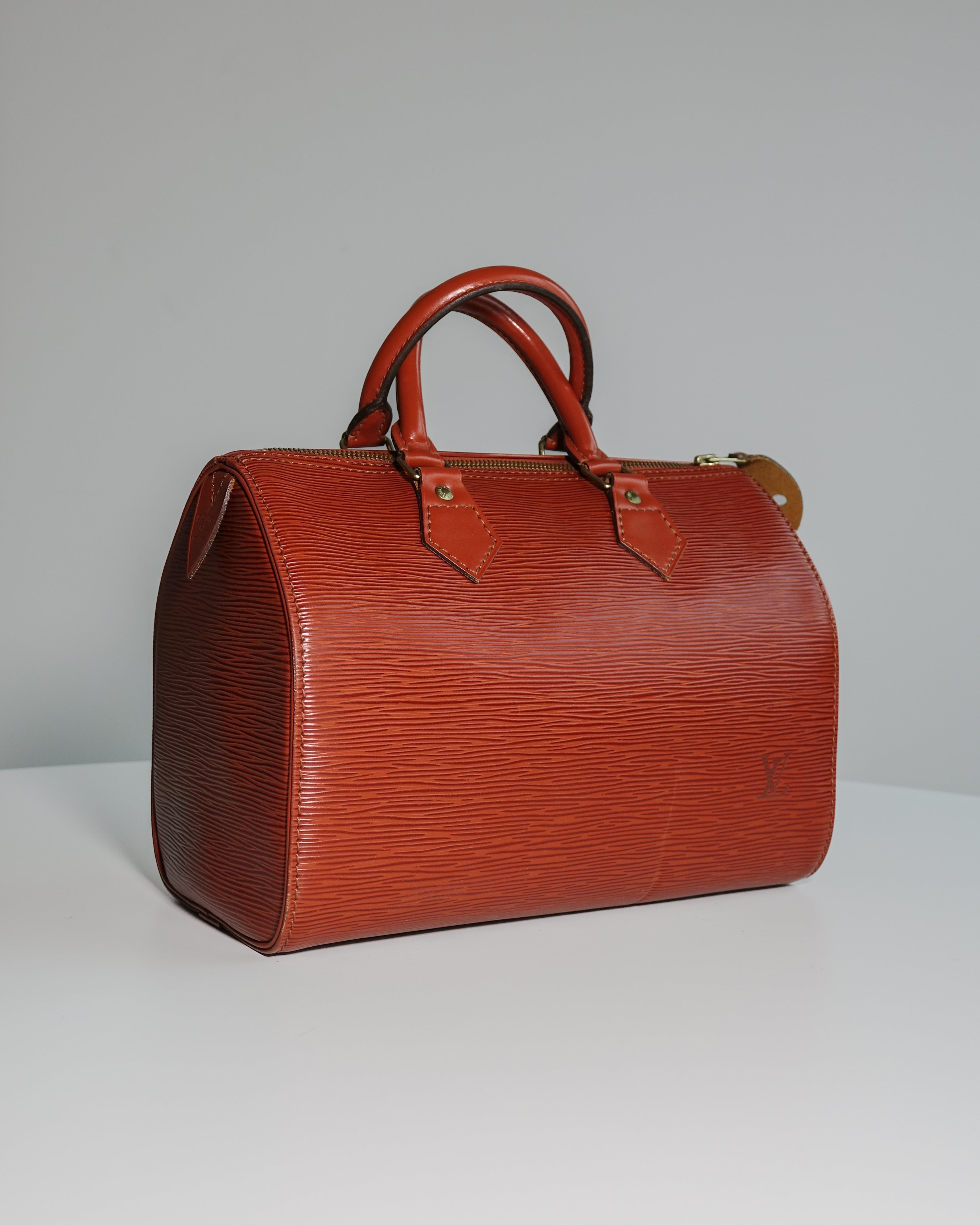 Petit sac Louis Vuitton Speedy 25 Épi Marron Lola Collective