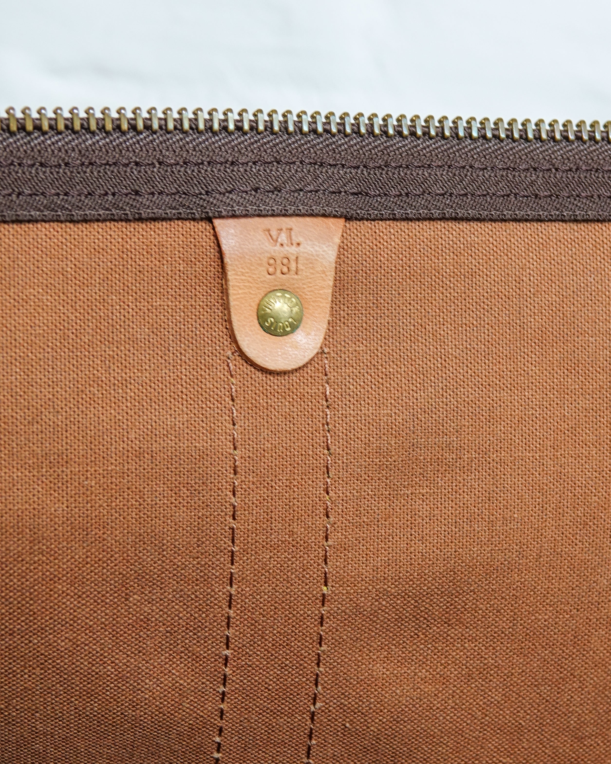 Sac Louis Vuitton Keepall 50 monogram Lola Collective