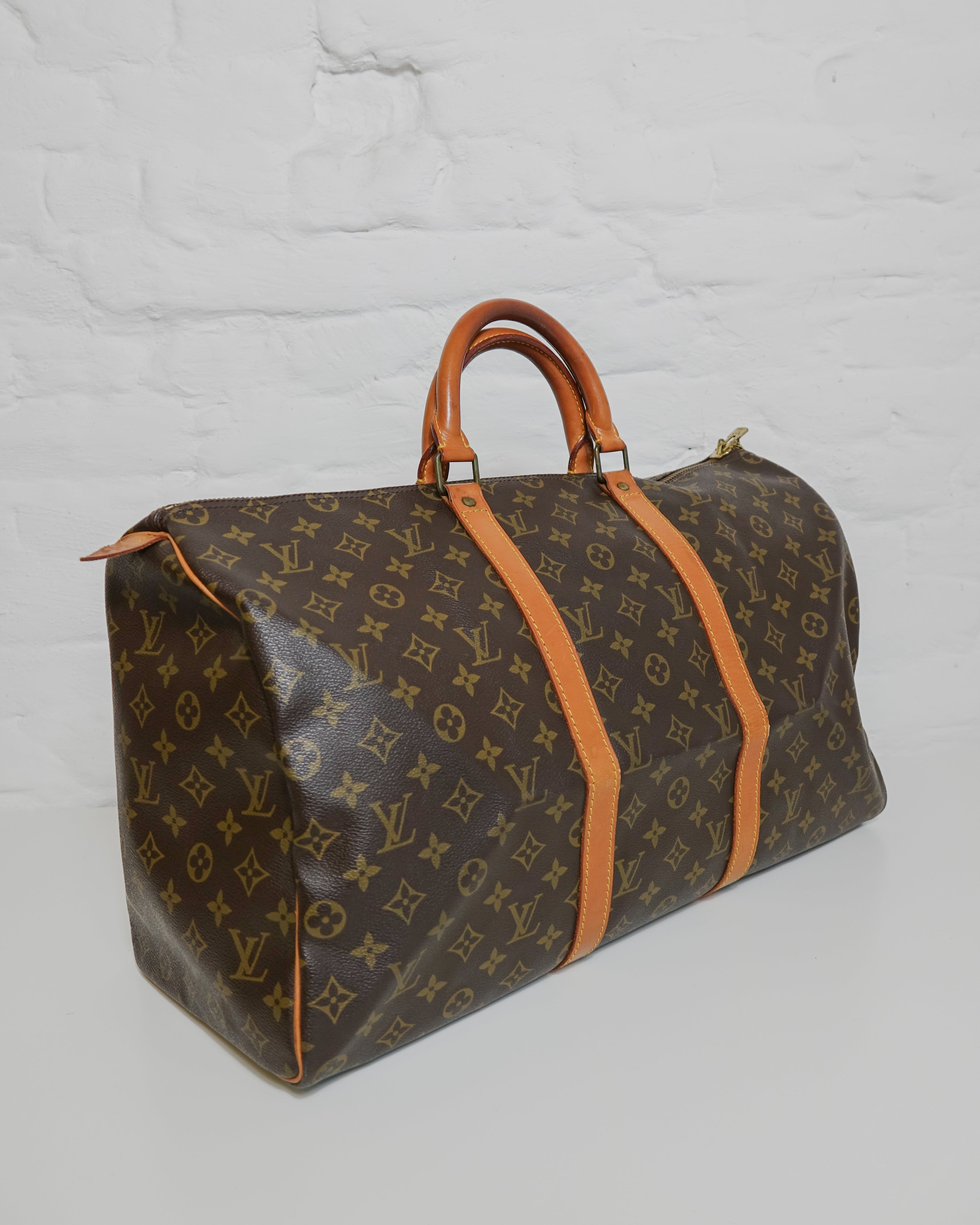 Sac Louis Vuitton Keepall 50 monogram Lola Collective
