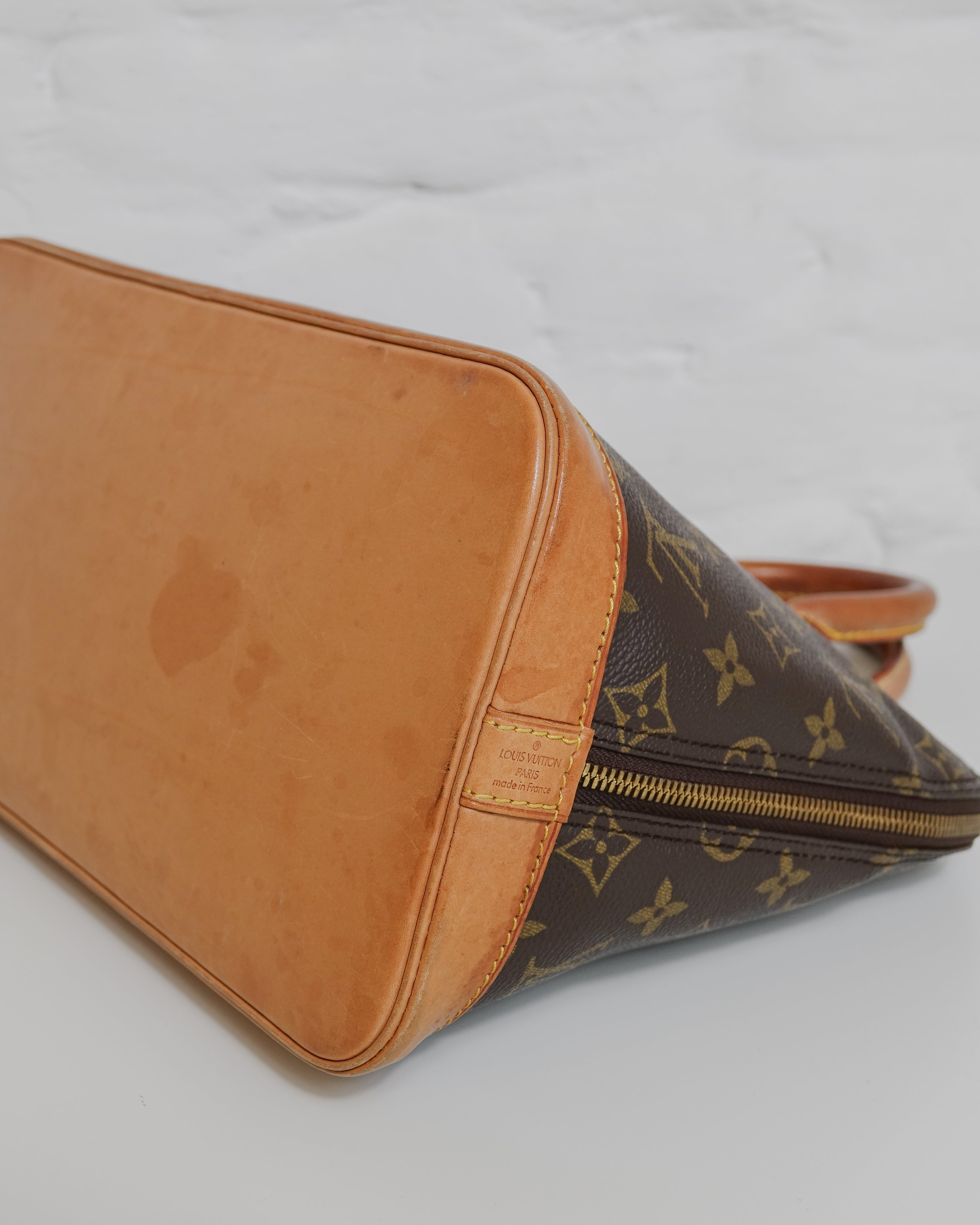 Sac Louis Vuitton Alma PM monogram marron Lola Collective