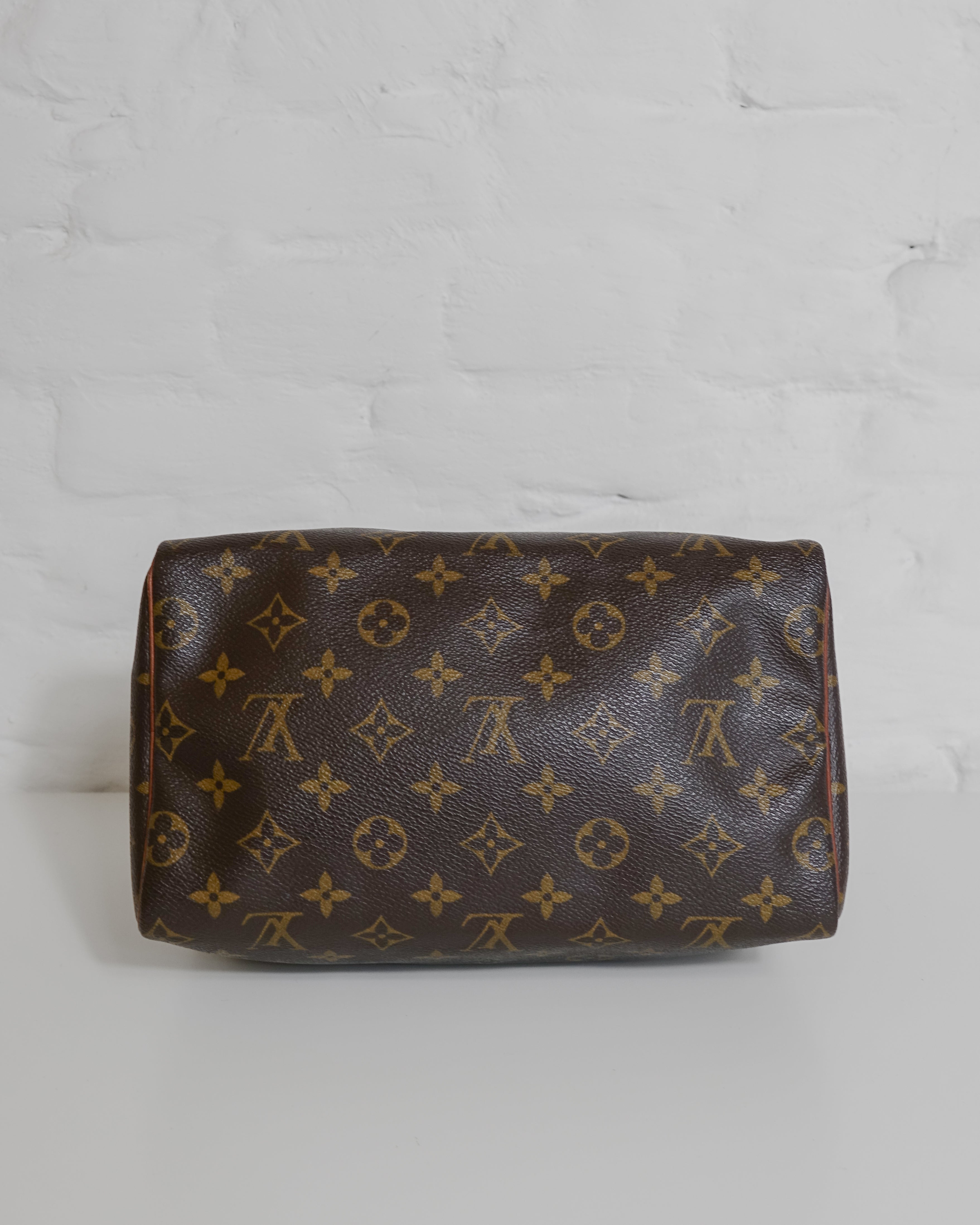 Sac Louis Vuitton Speedy 25 old monogram marron Lola Collective