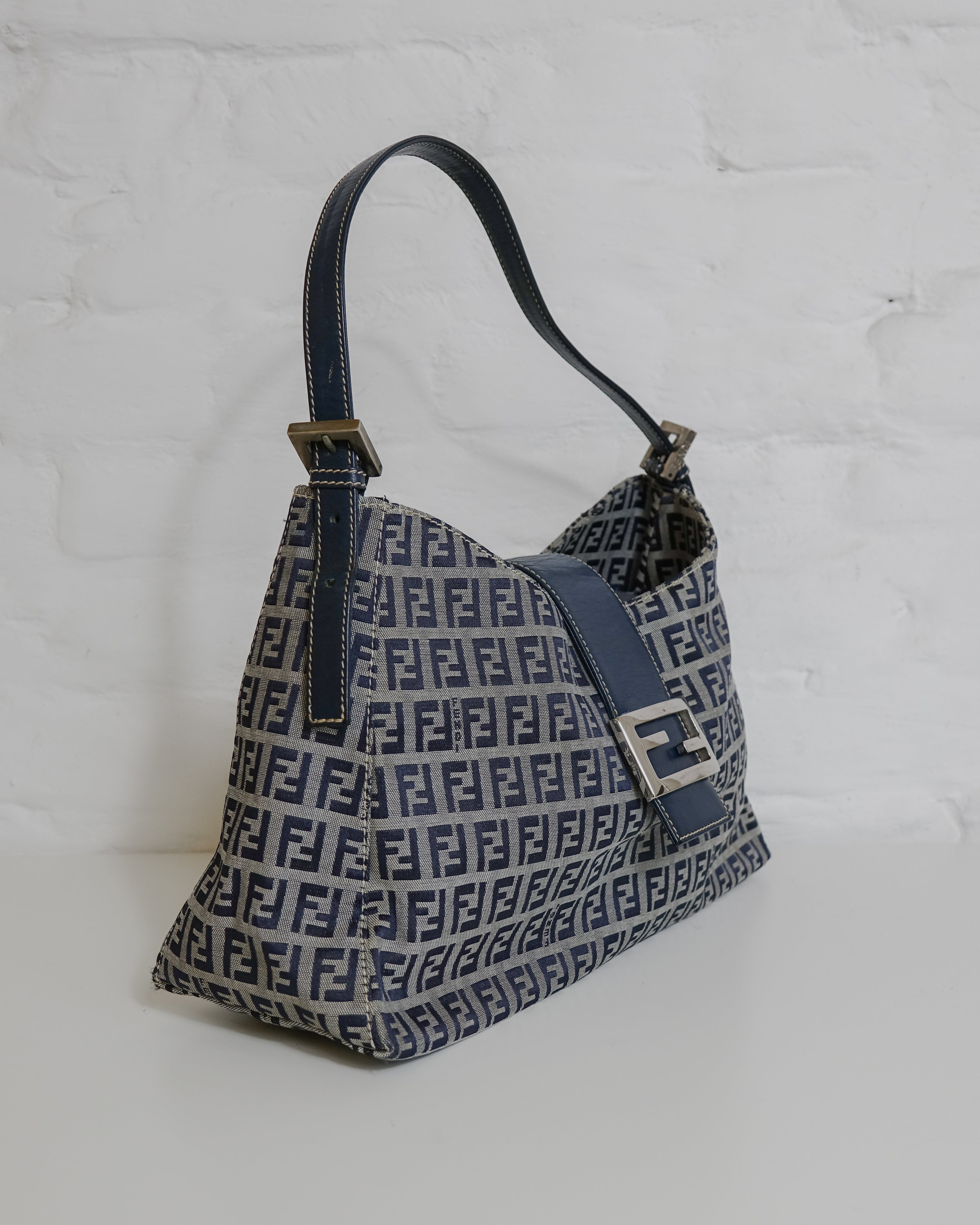 Sac Fendi Zucchino Canvas Mamma Baguette Lola Collective