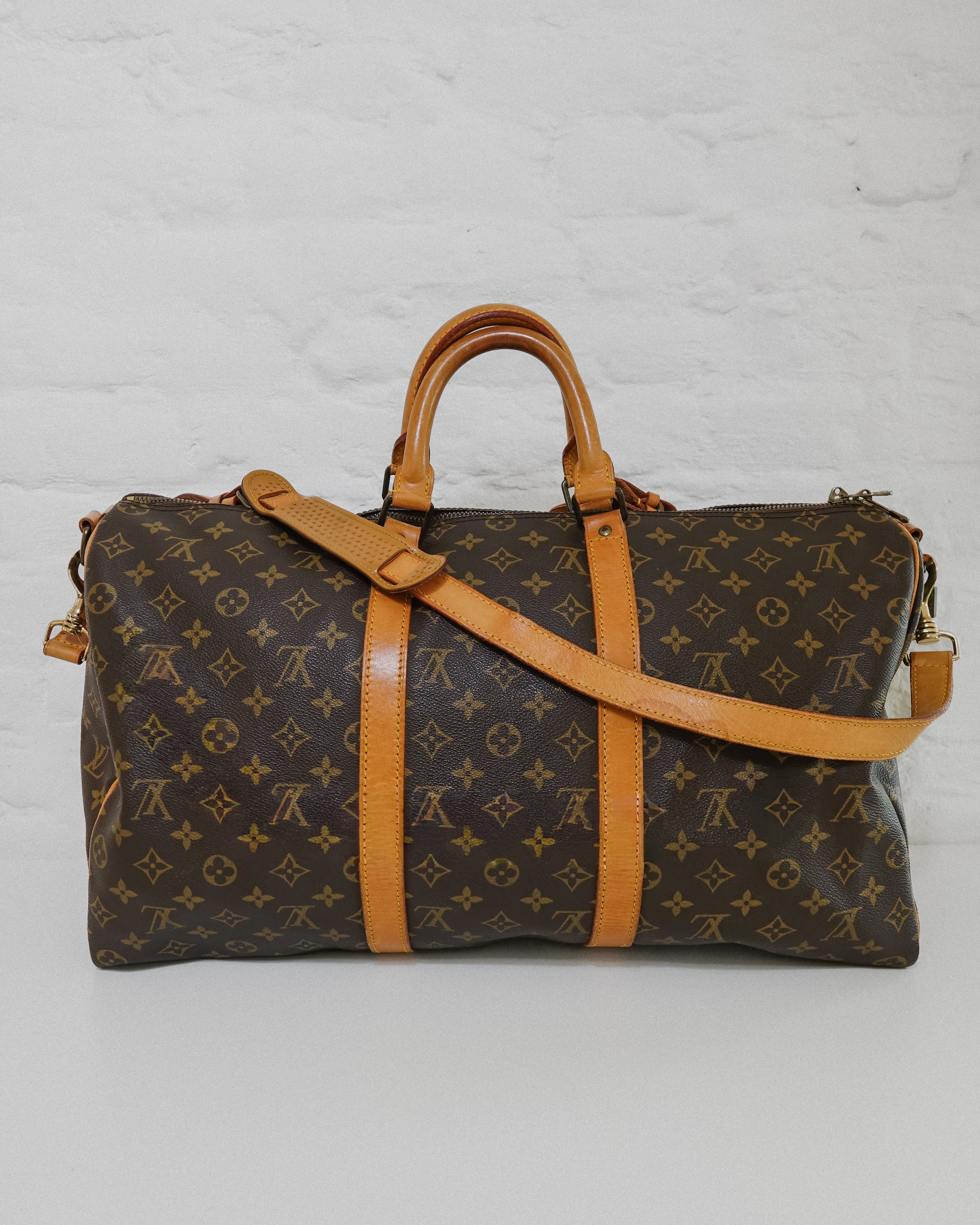 Louis Vuitton Keepall 50 bandoulière monogram Lola collective