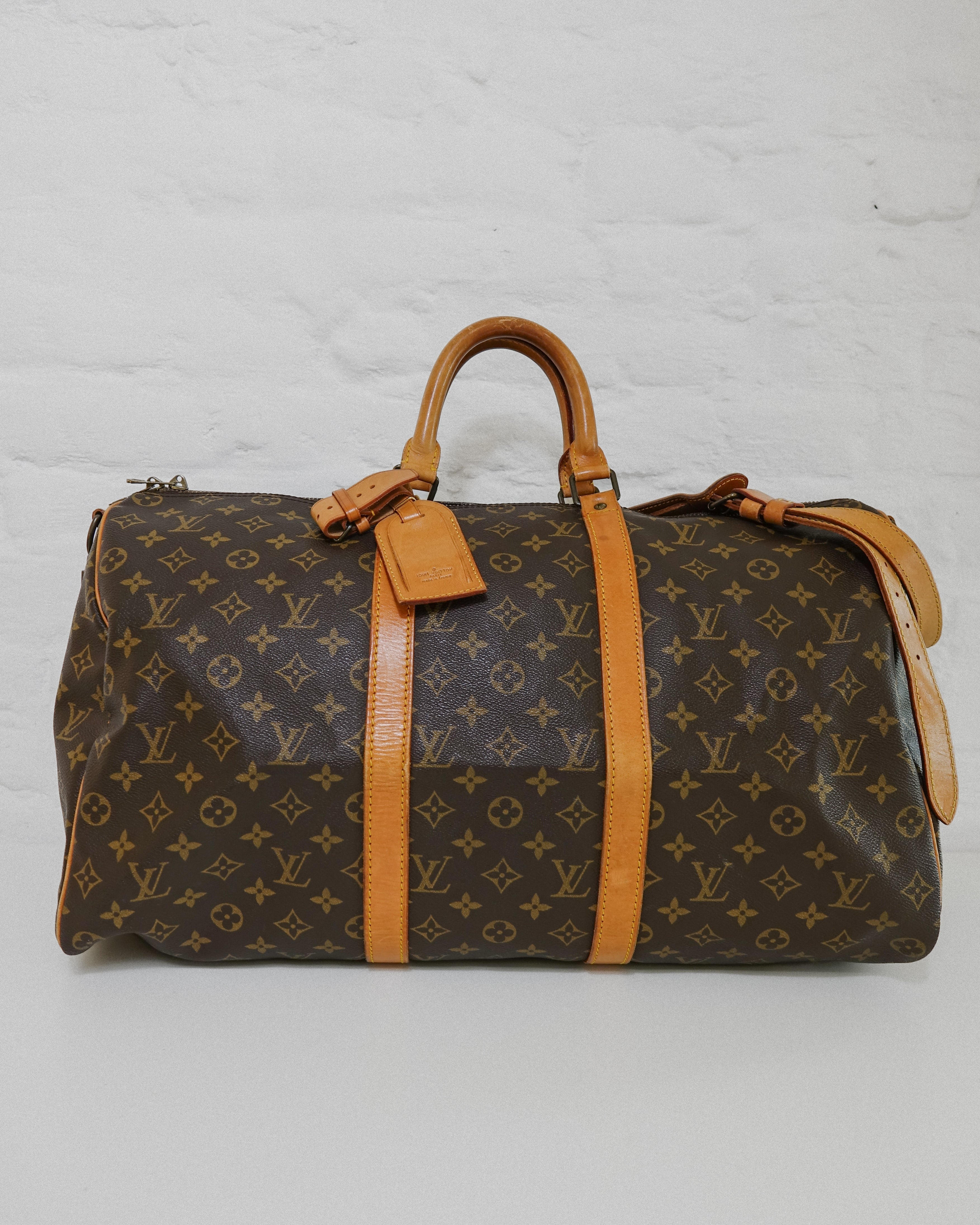 Louis Vuitton Keepall 50 bandoulière monogram Lola collective