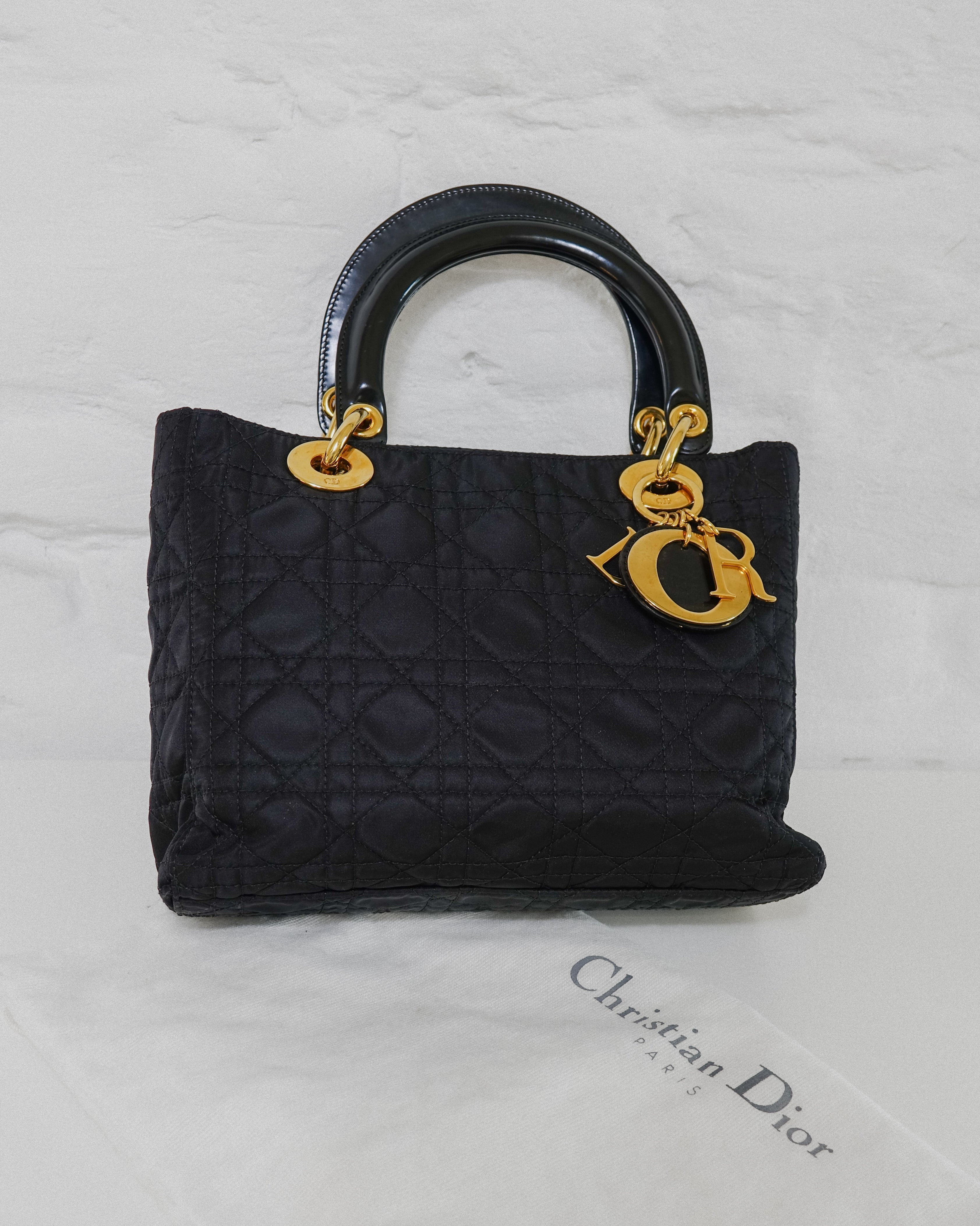 Dior Lady Dior Small bandoulière noir Lola collective