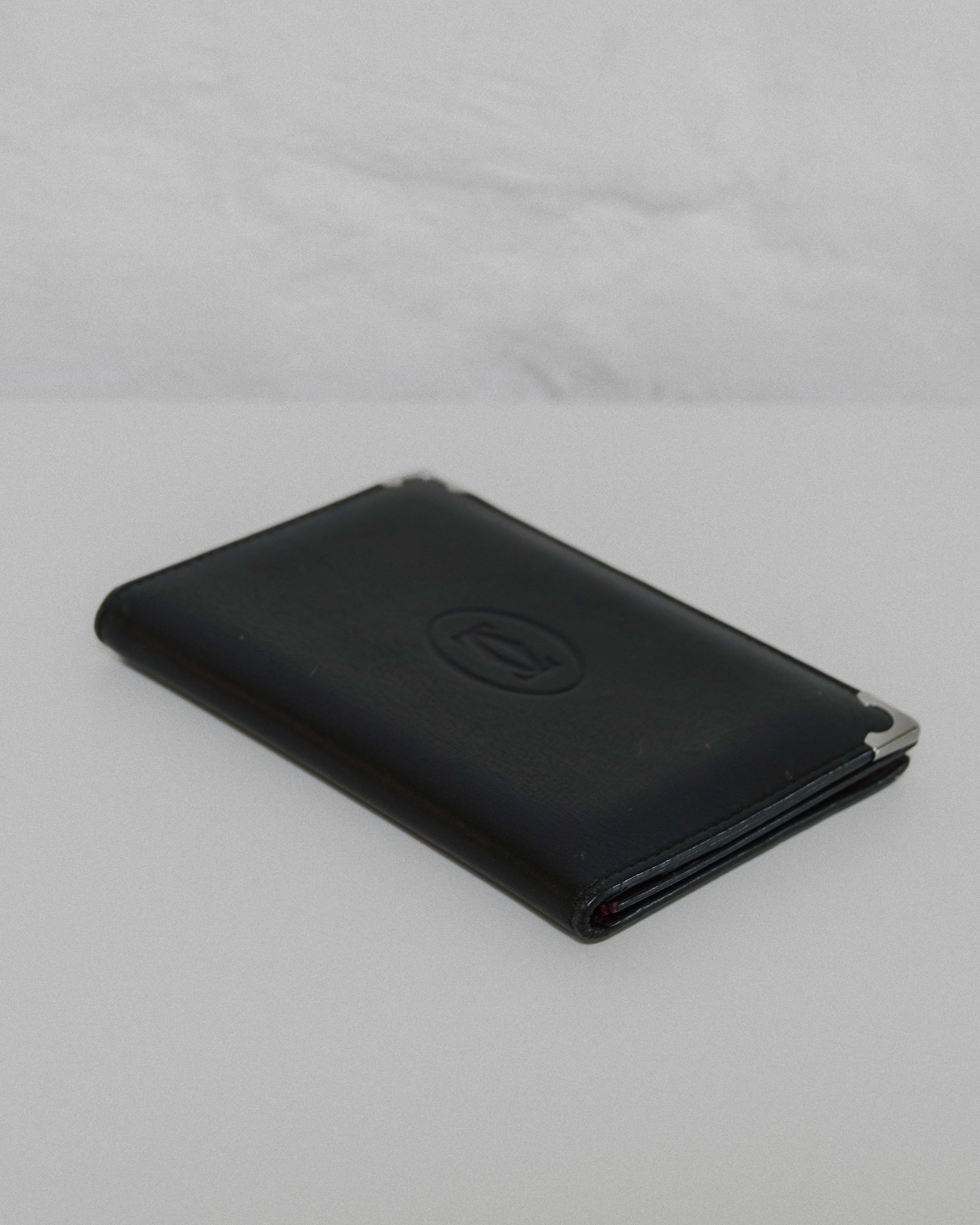 Cartier Porte carte cuir noir Lola collective