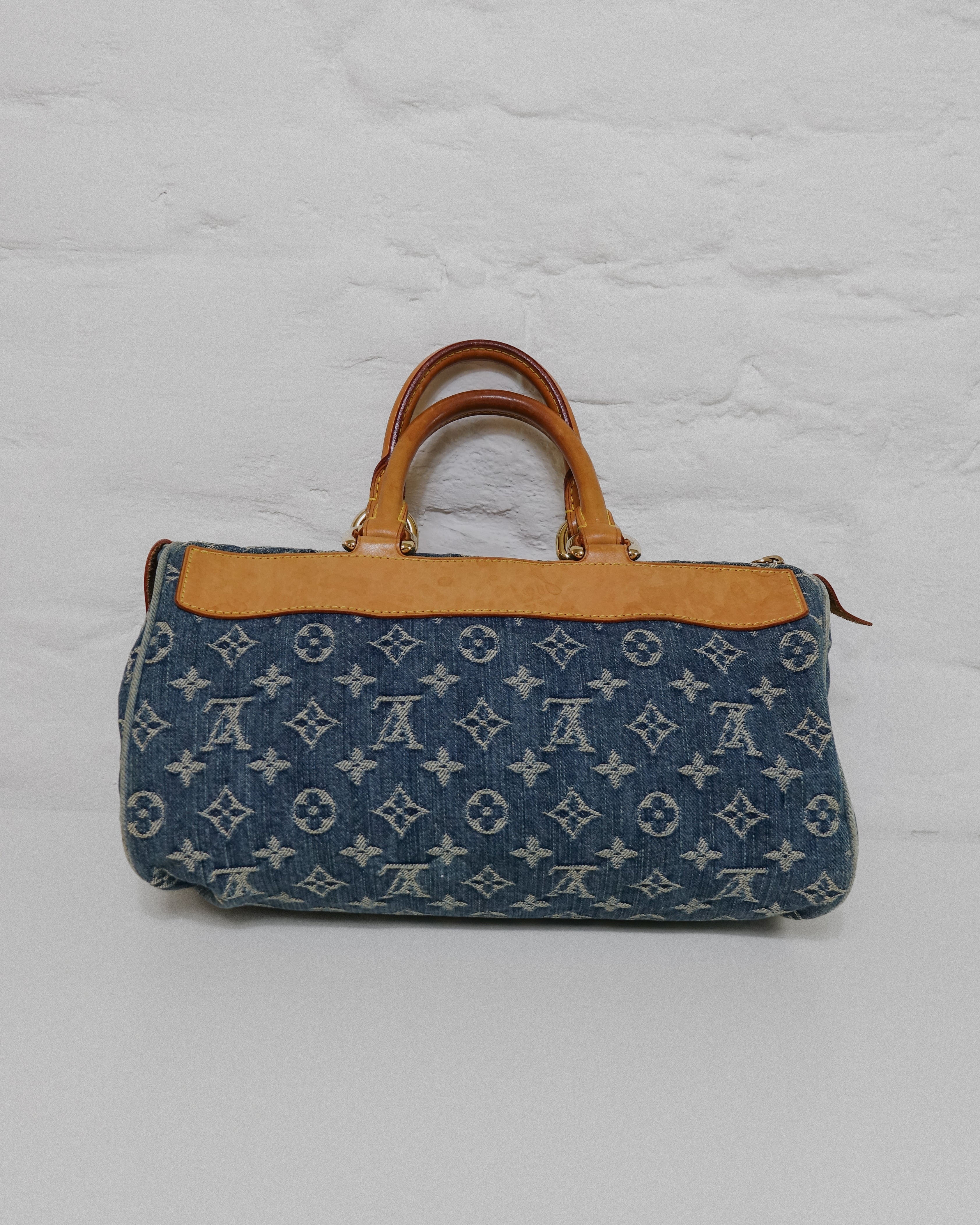 Louis Vuitton Noé Speedy Jeans bleu Lola Collective