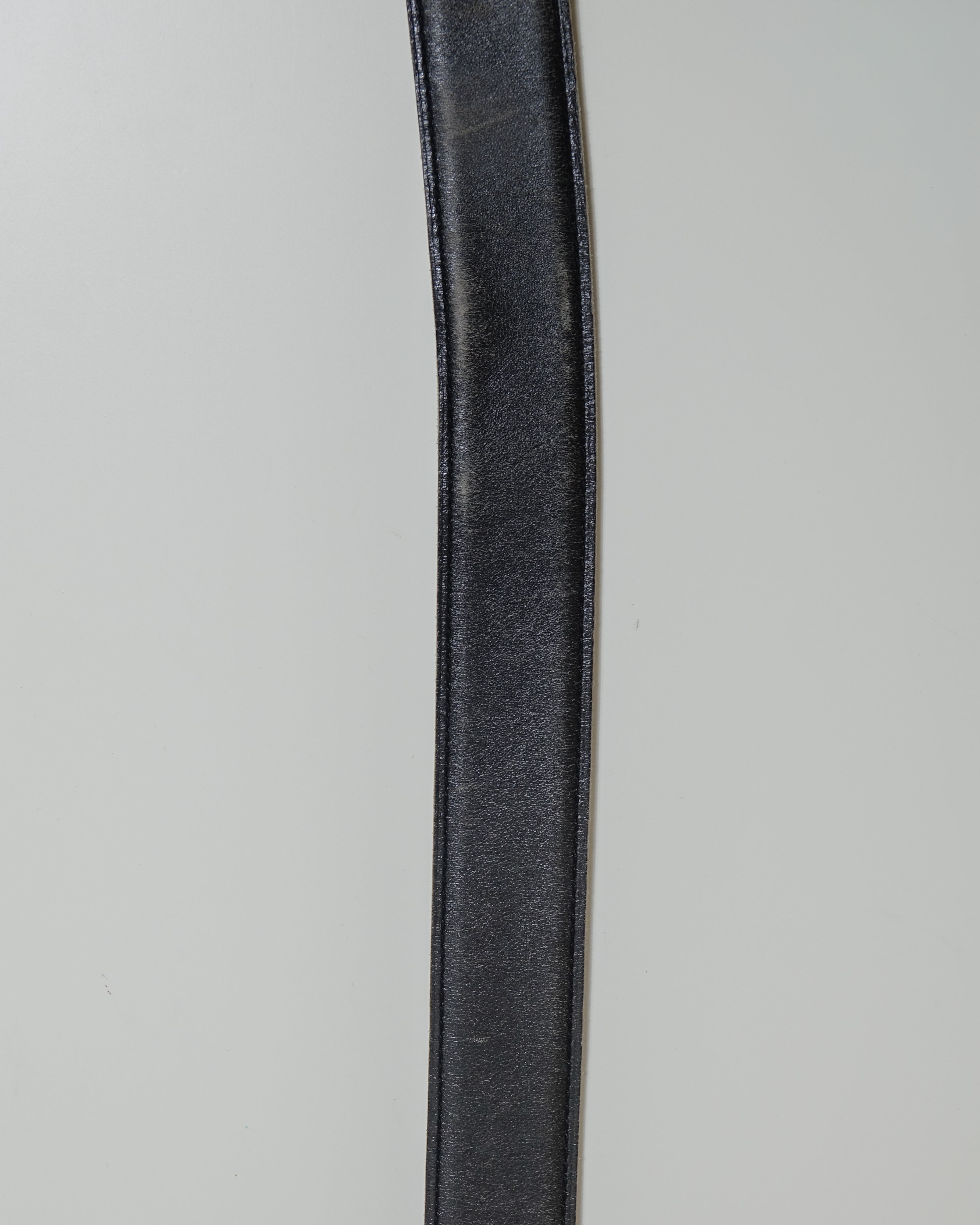 Ceinture Hermès Constance 70 marron avec logo □A Lola Collective