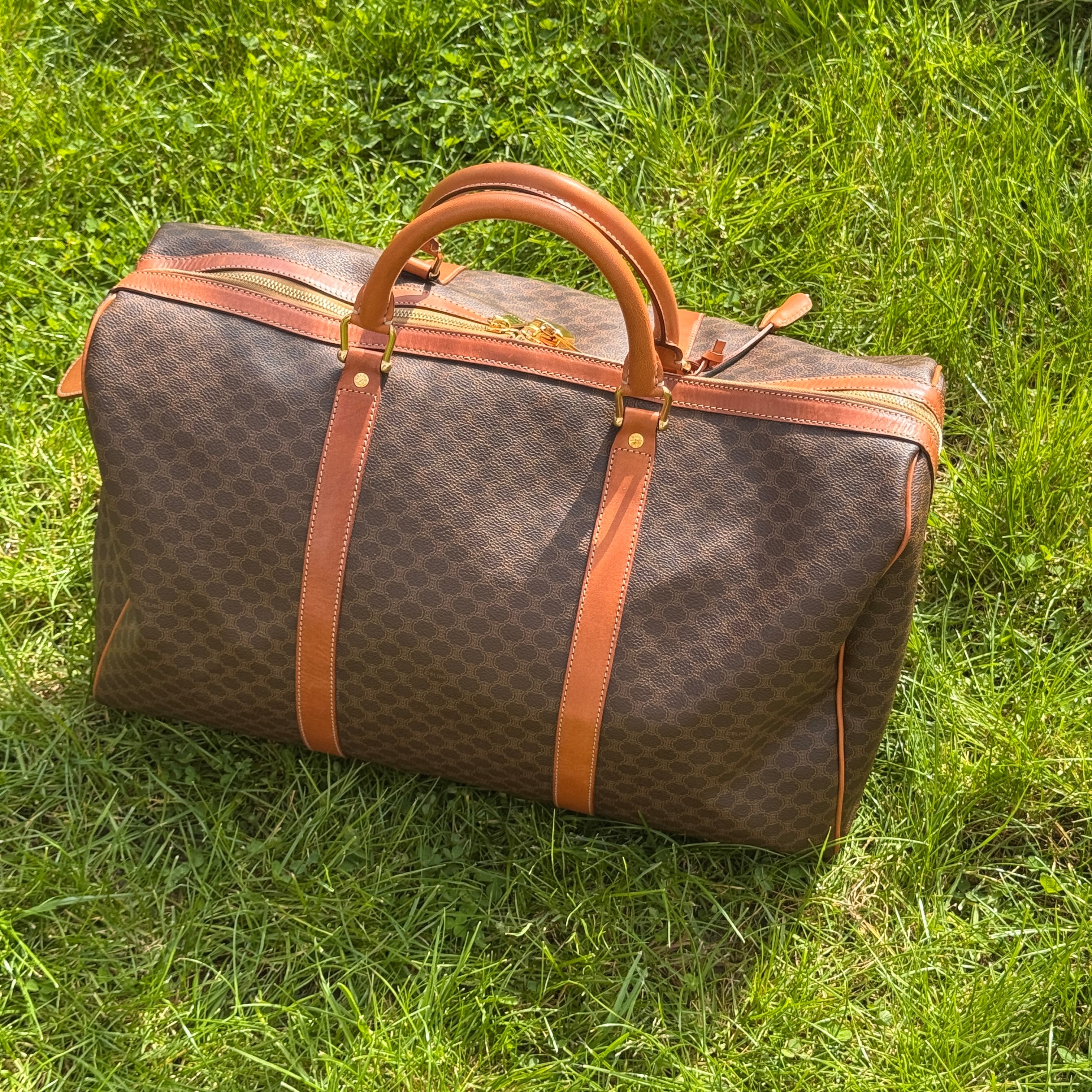 Céline Boston 45 Macadam marron et cuir Lola Collective