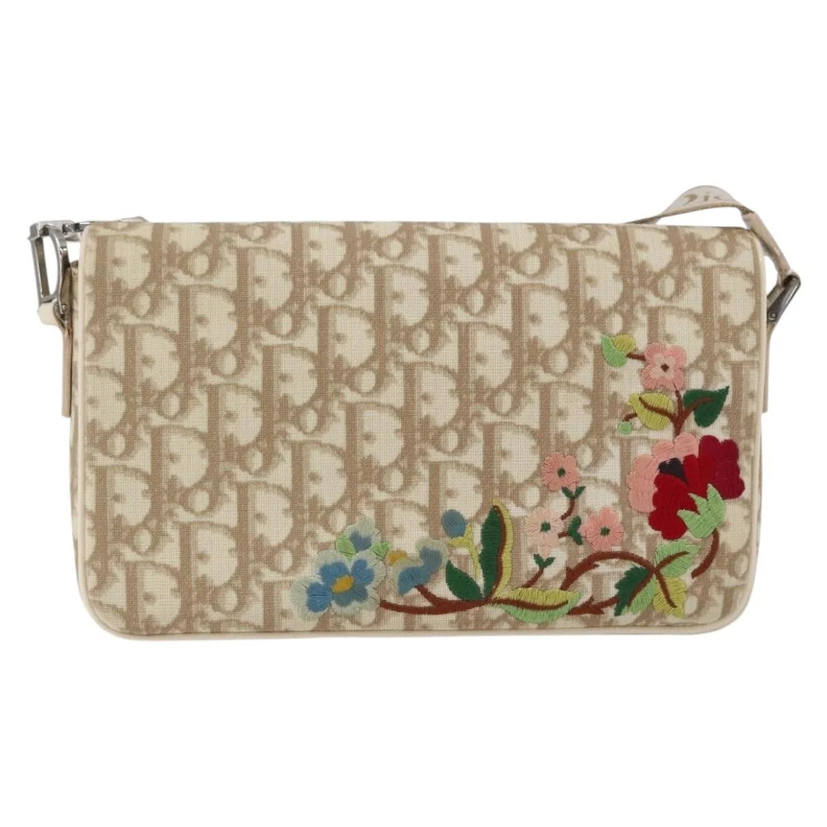Dior Sac épaule messenger trotter brodé floral Lola Collective