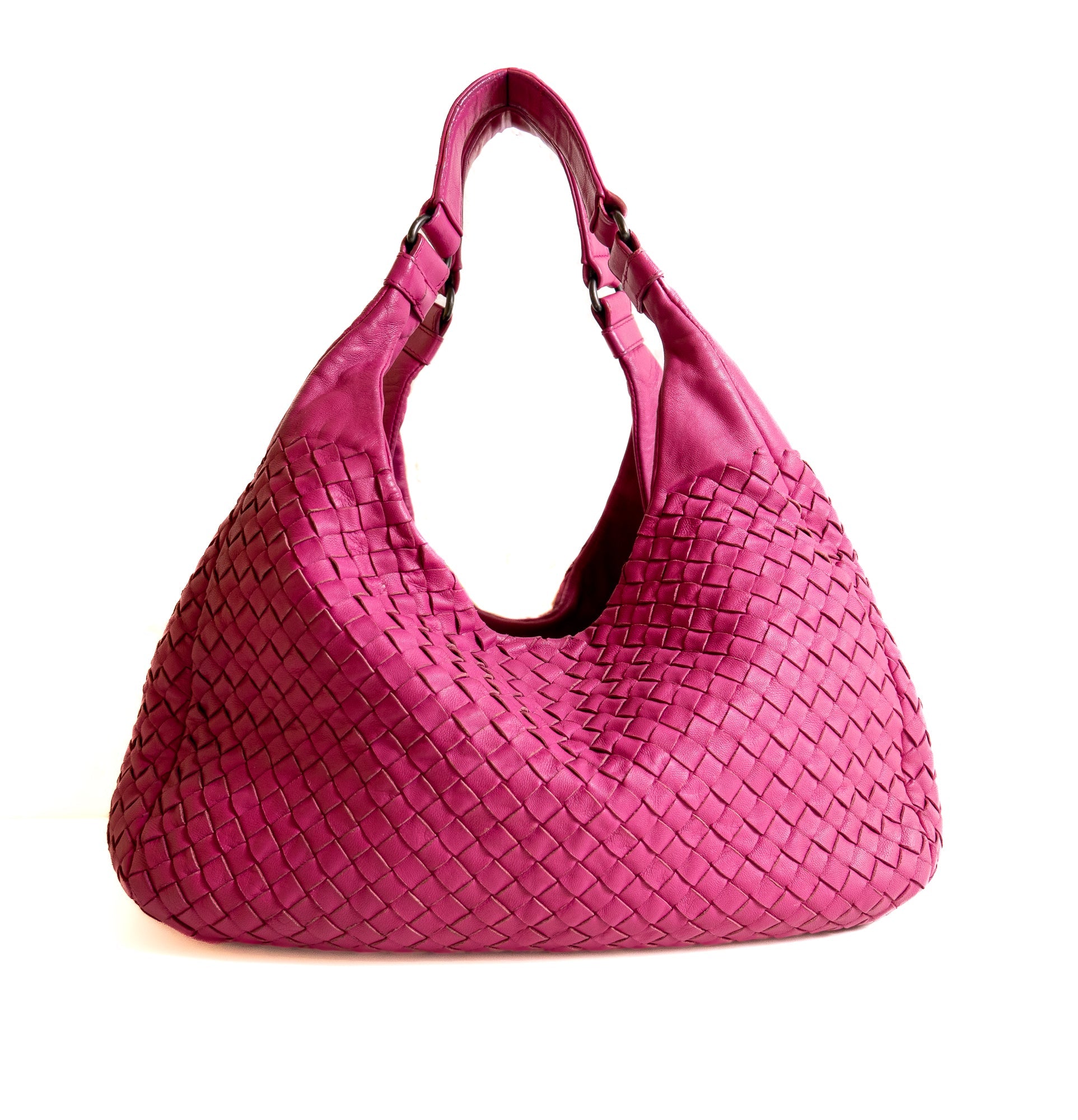 Bottega Veneta Intrecciato hobo rose Lola Collective