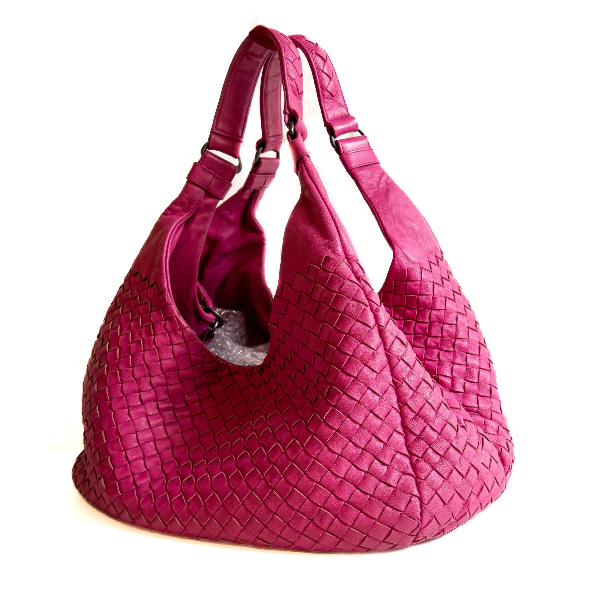 Bottega Veneta Intrecciato hobo rose Lola Collective
