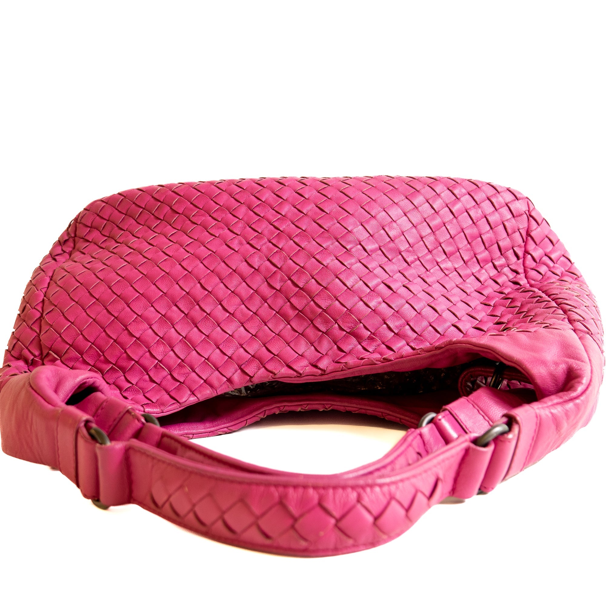 Bottega Veneta Intrecciato hobo rose Lola Collective