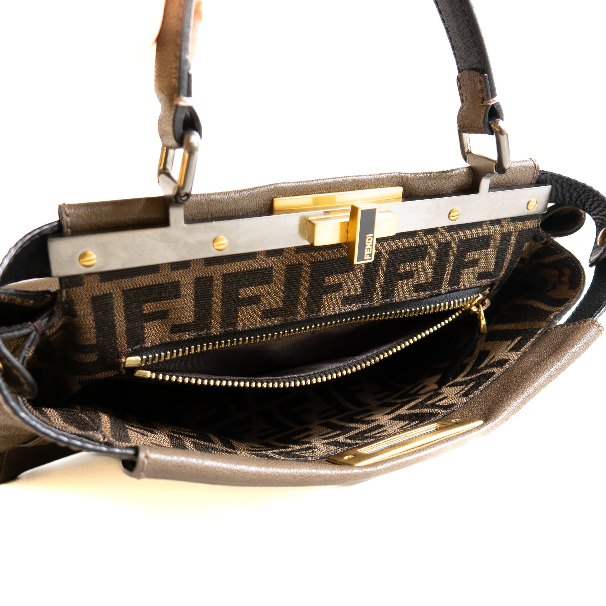 Fendi Peekaboo marron Lola Collective