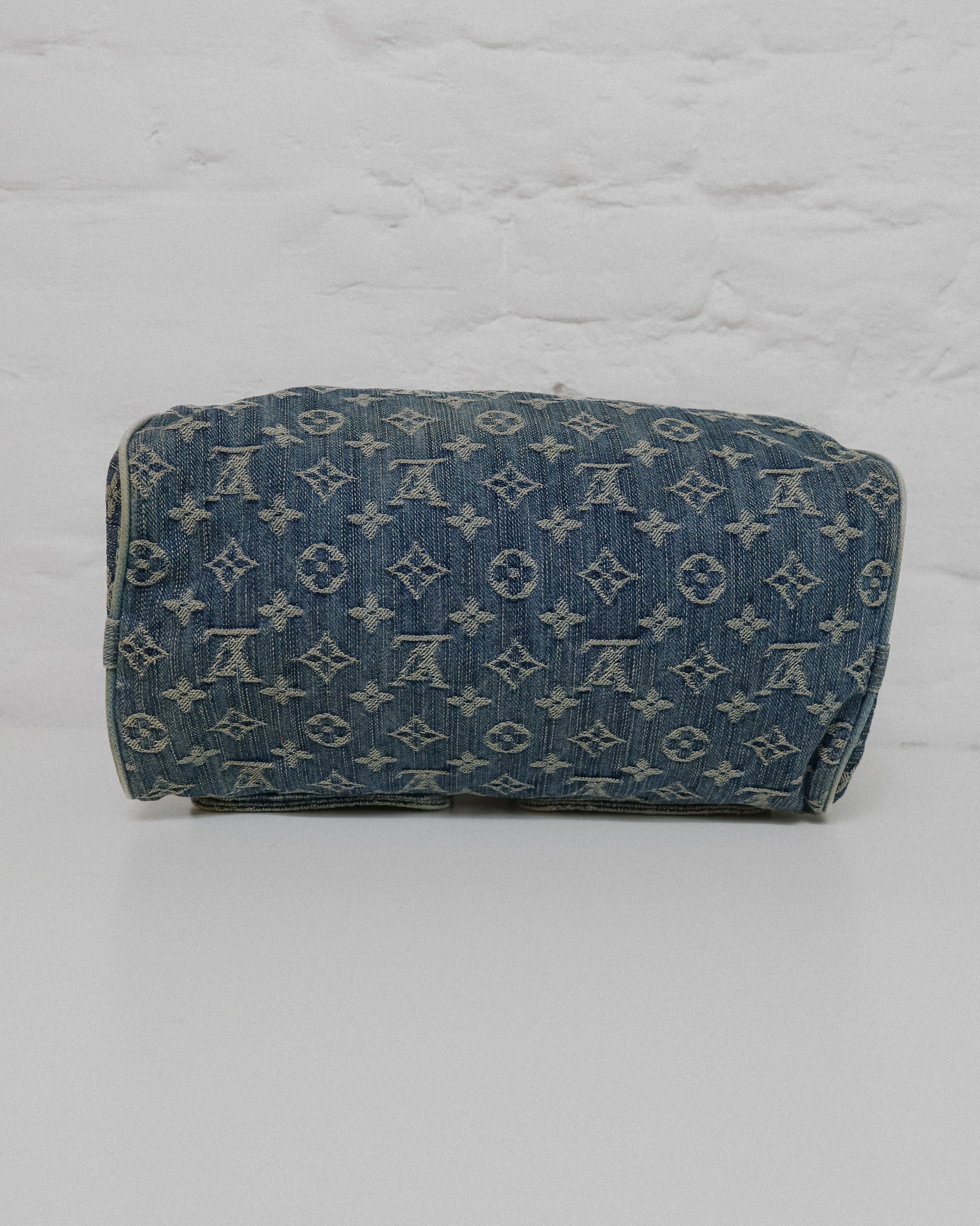 Louis Vuitton Noé Speedy Jeans bleu Lola Collective