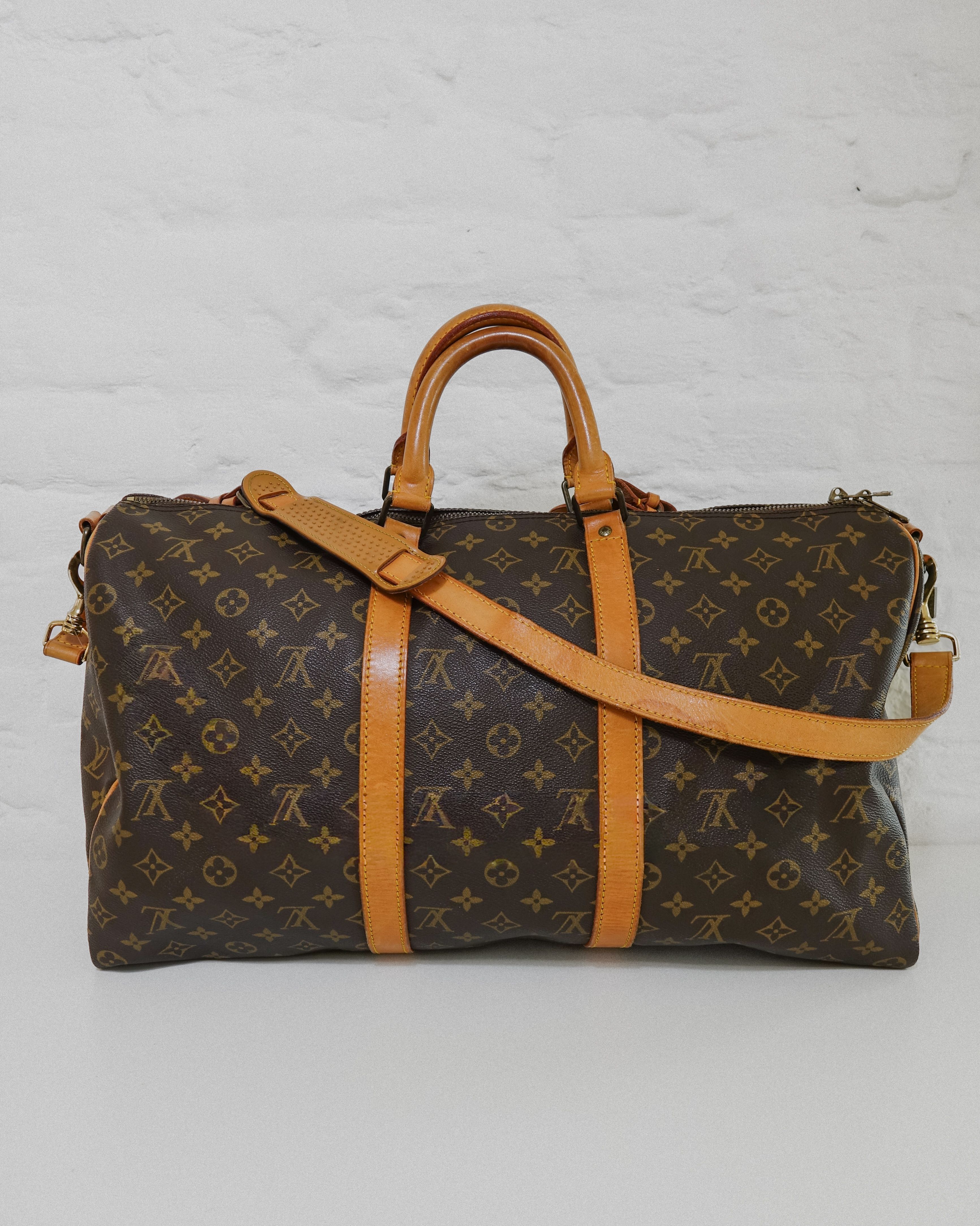 Louis Vuitton Keepall 50 bandoulière monogram Lola collective