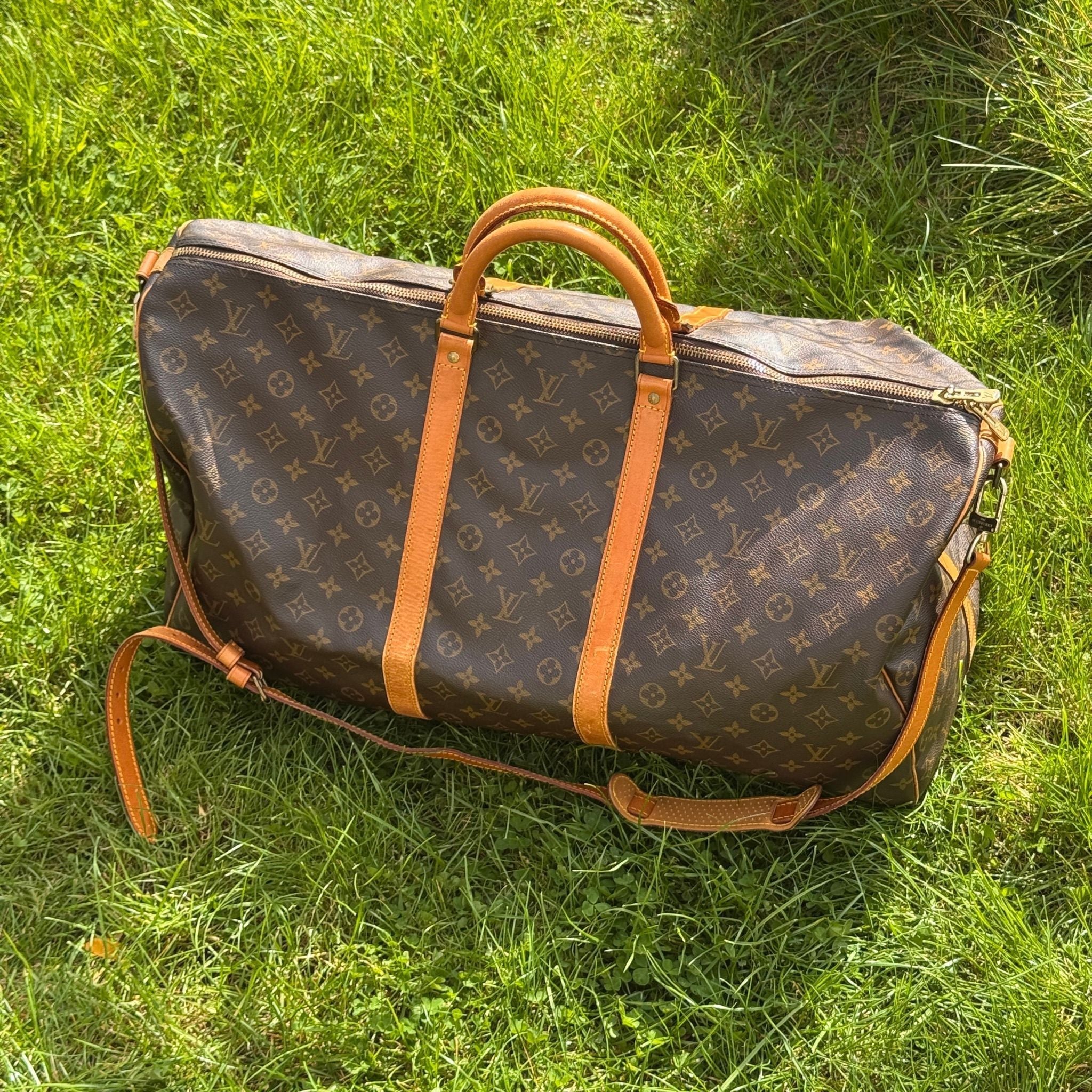 Louis Vuitton Keepall 60 bandoulière monogramme Lola Collective