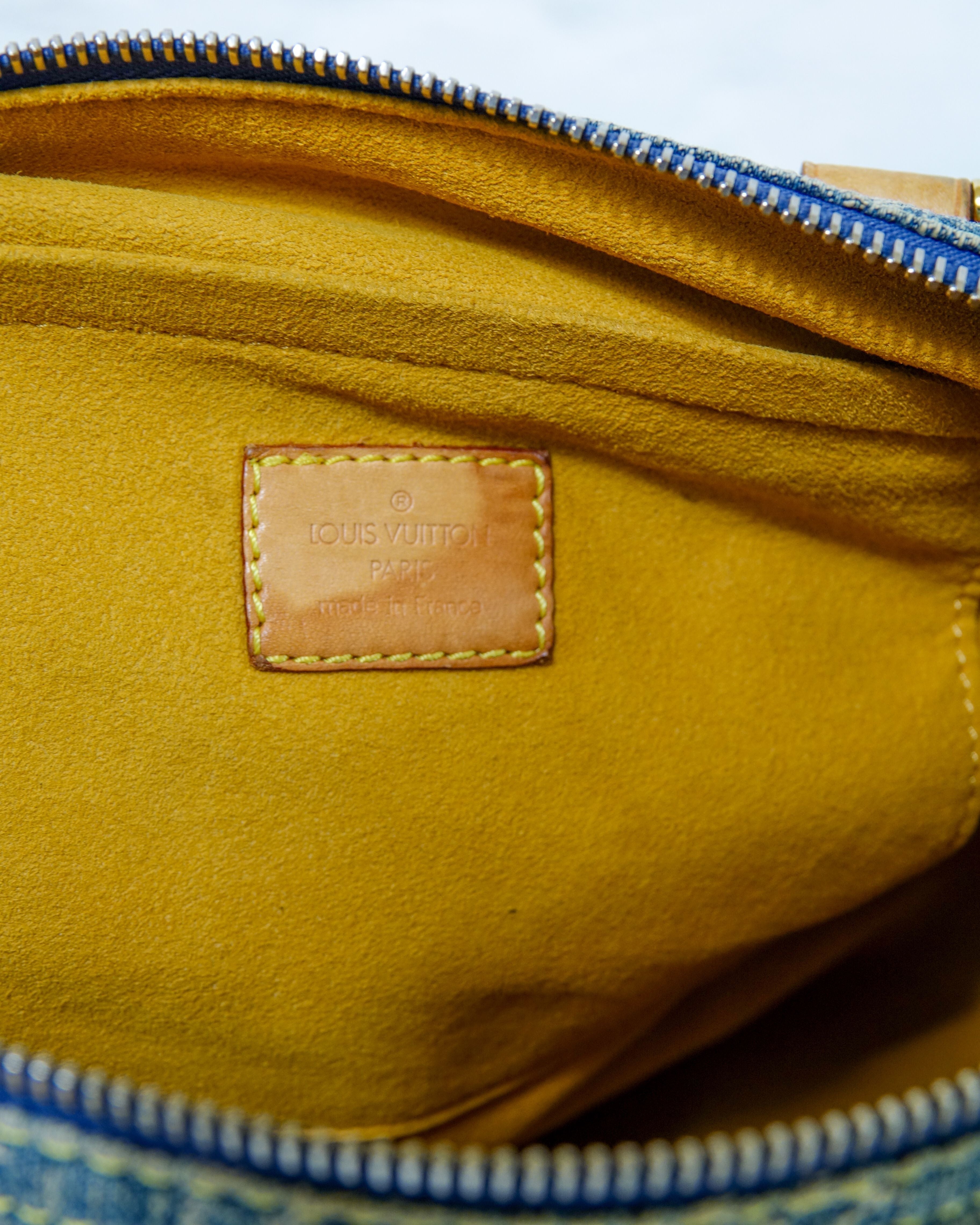 Louis Vuitton Noé Speedy Jeans bleu Lola Collective