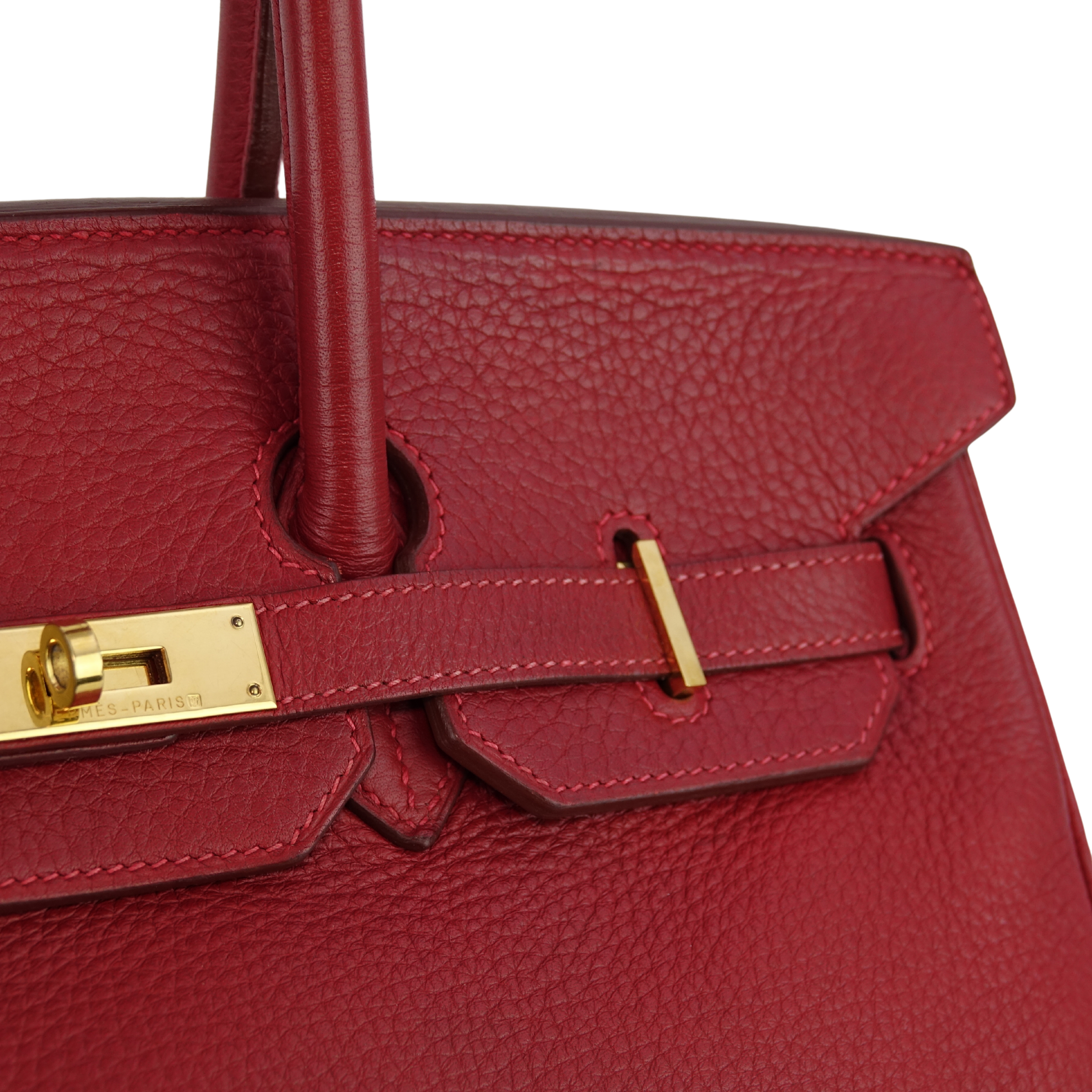 Birkin 35 Rouge garance - Hermès Lola Collective