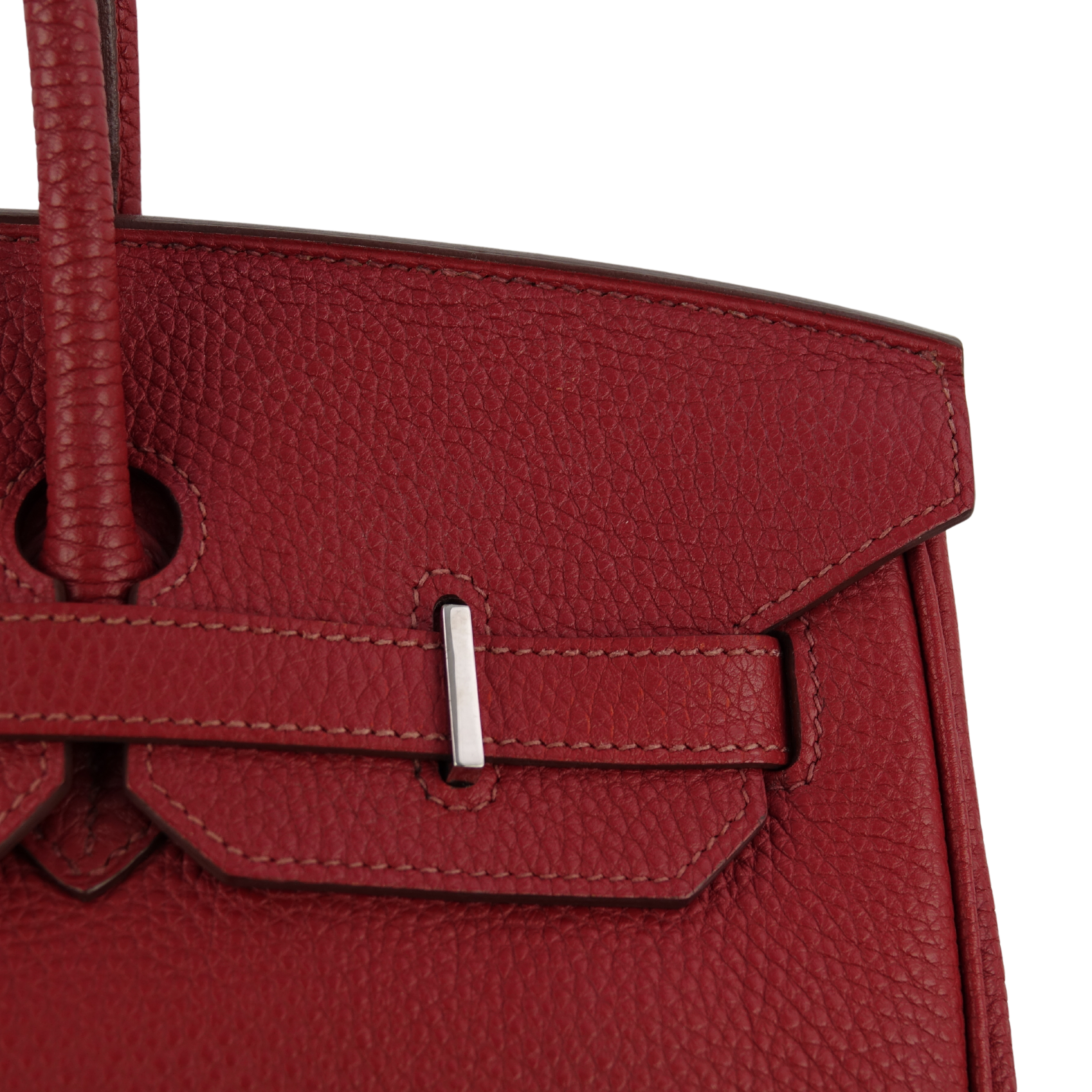 Birkin 35 Rouge garance - Hermès Lola Collective